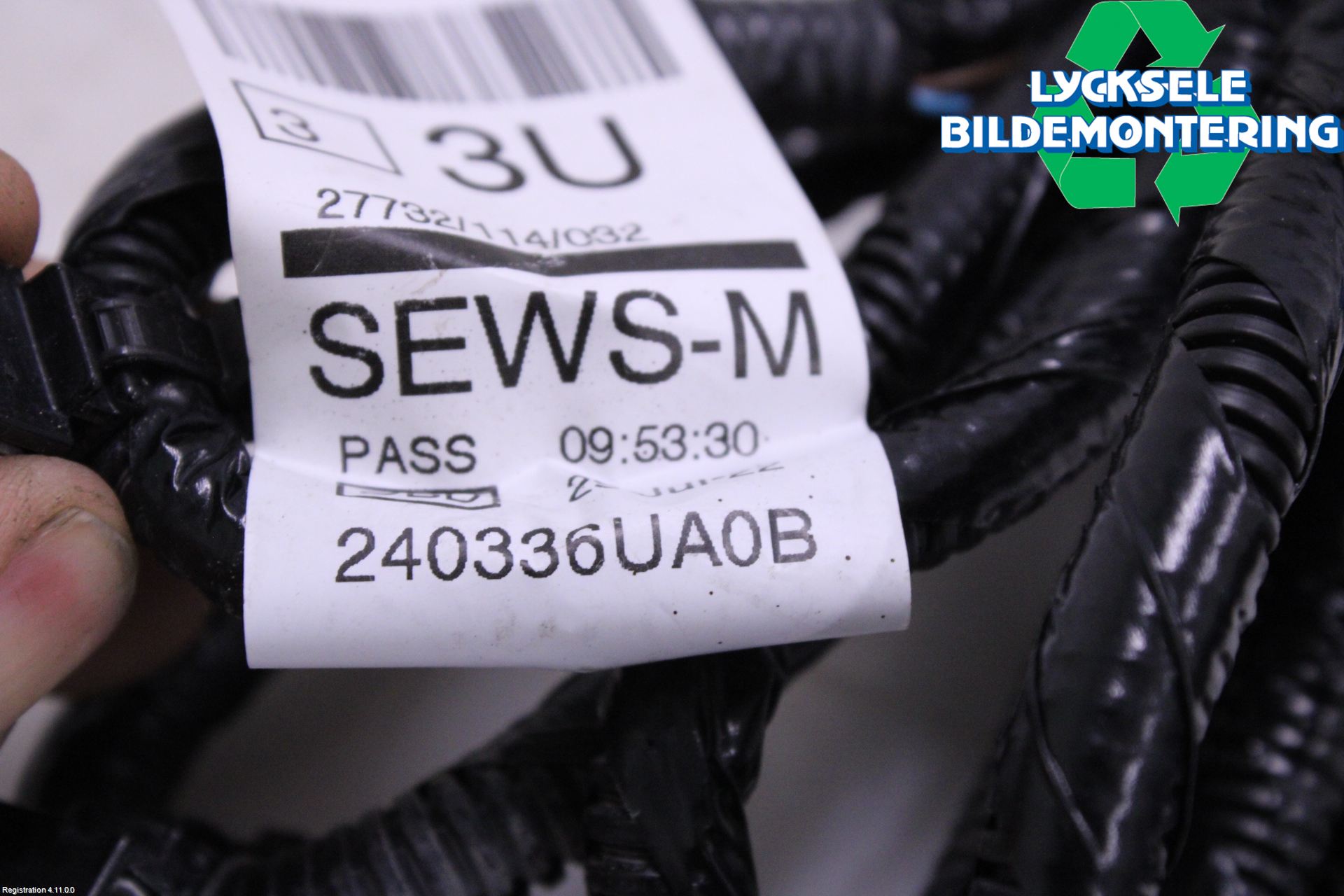 Nissan QASHQAI 21- Kabelhärva