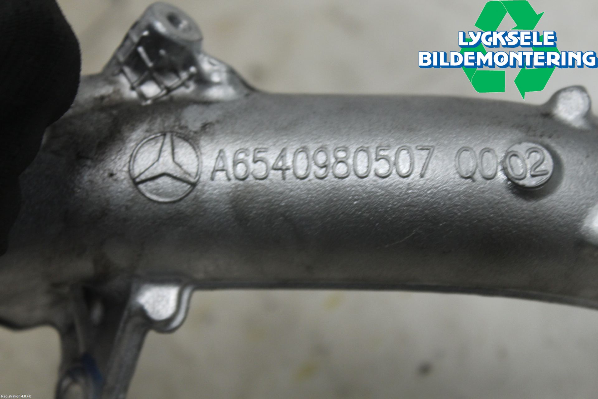 Mercedes-Benz MB E-KLASS (W213) 16-23 Laddluft-Intercoolerrör