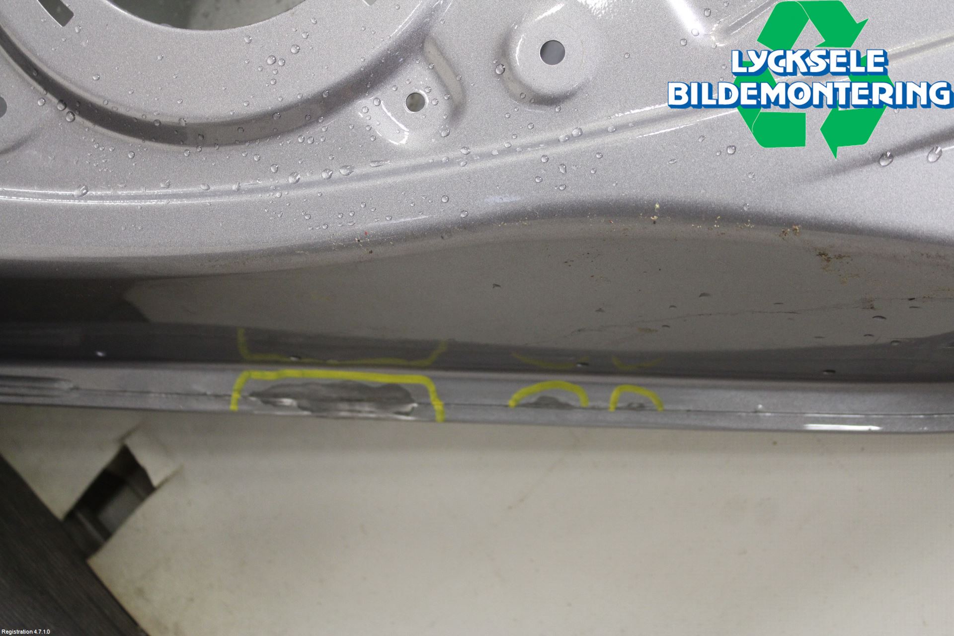 Peugeot 2008 13-20 Dörr Bak Höger