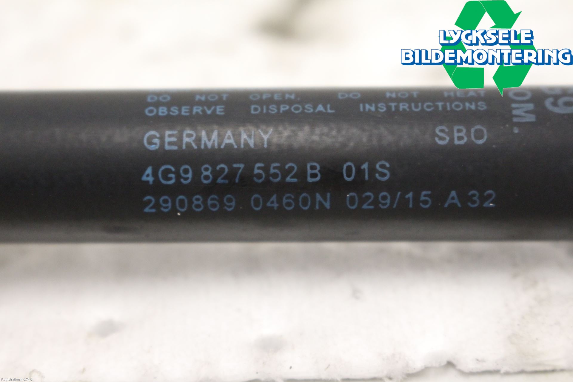 Audi A6 ALLROAD 12-18 Gasfjäder Baklucka