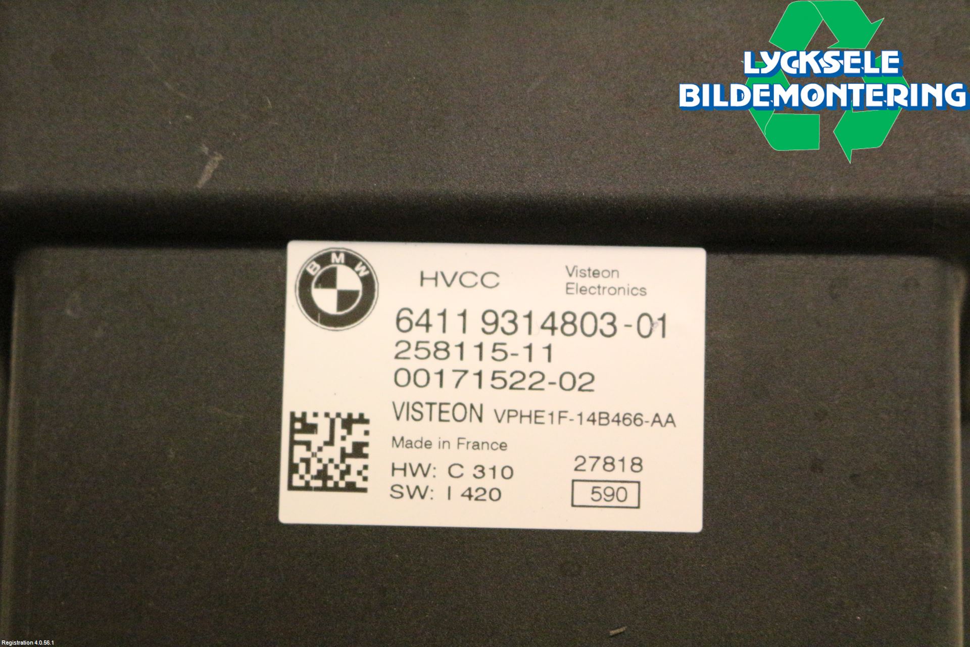 BMW i3 I01 13-22 Styrenhet Övrigt