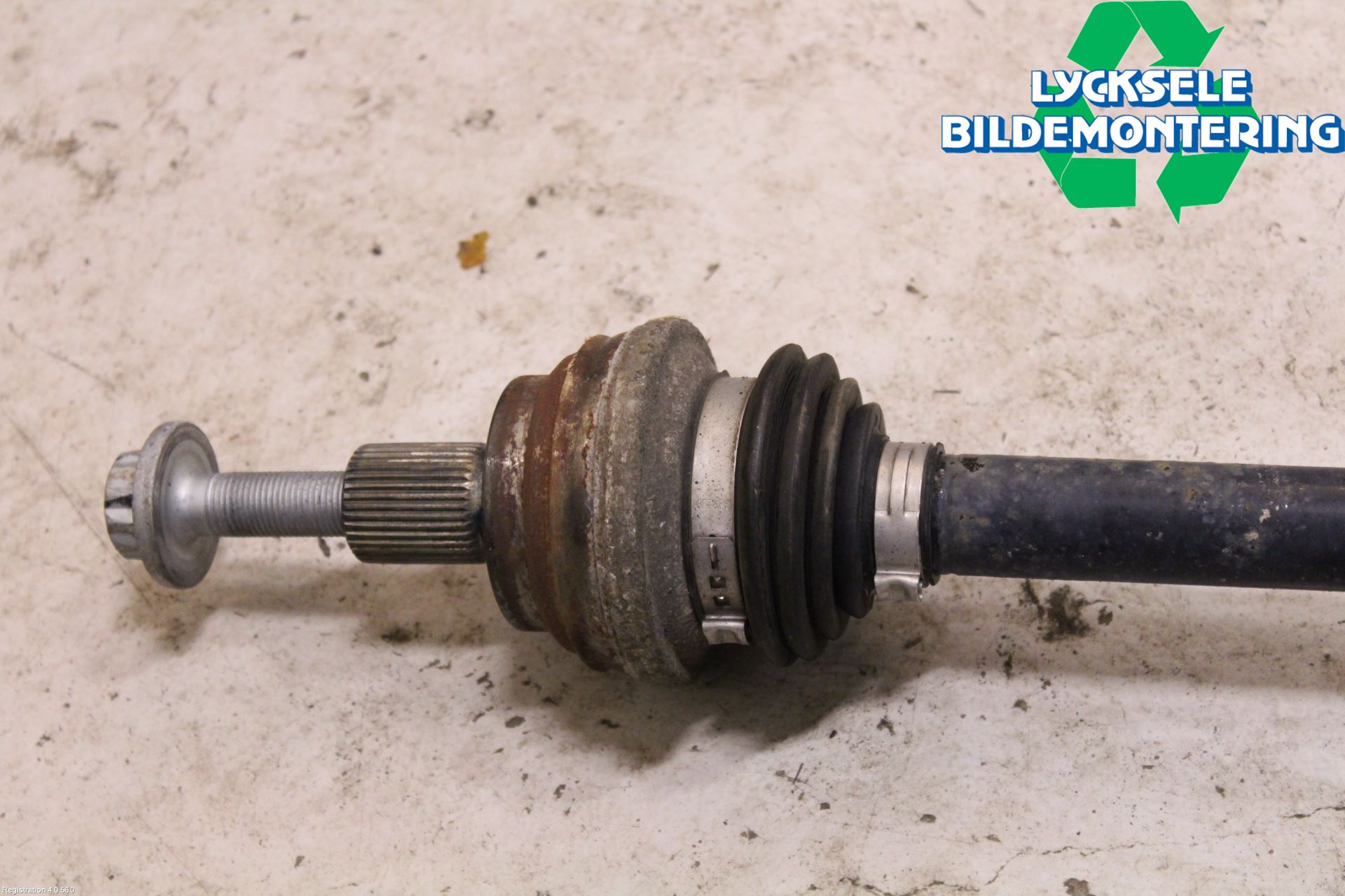 Volkswagen VW GOLF / E-GOLF VII 13-20 Drivaxel Bak Höger
