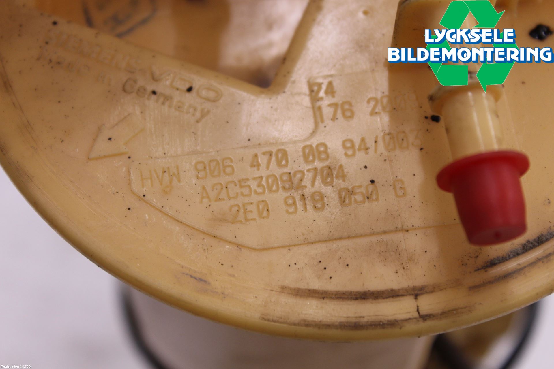 Volkswagen VW CRAFTER 06-16 Bränslepump El