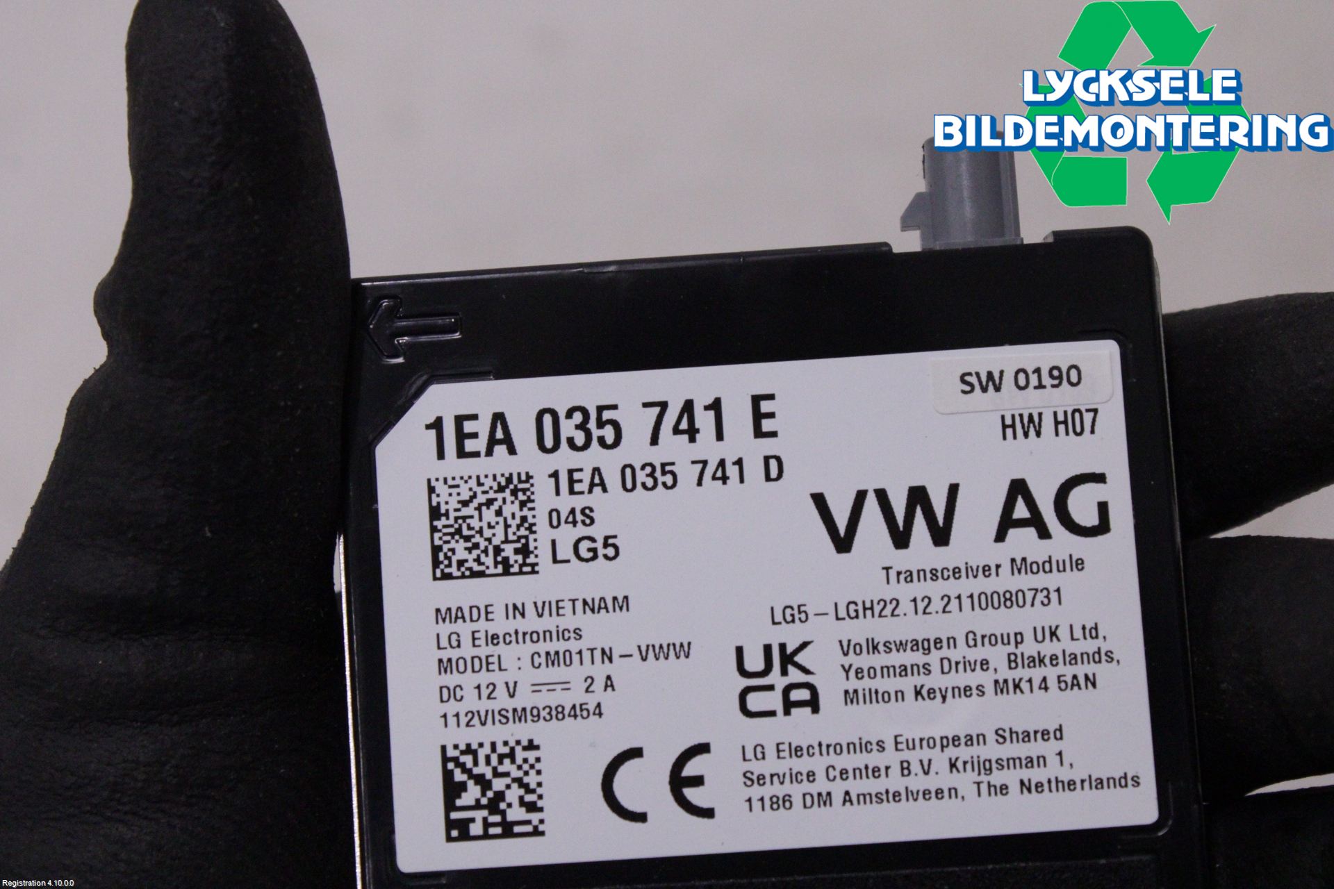 Volkswagen VW ID.4 21- Antenn