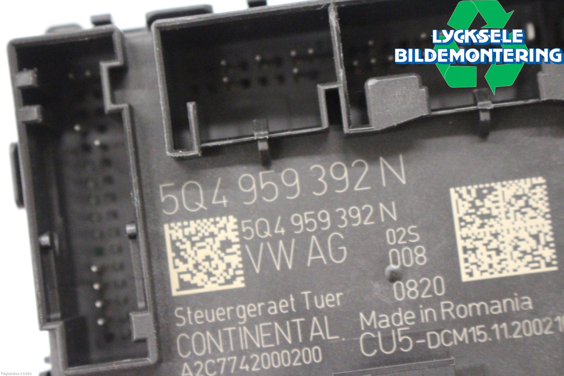 Audi A1 19- Styrenhet Dörr