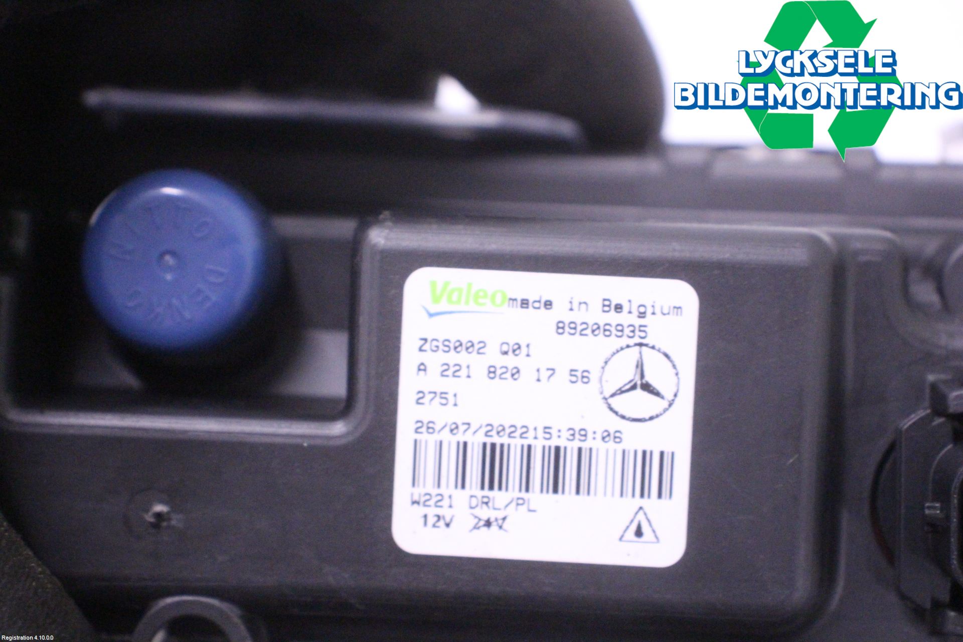 Mercedes-Benz MB R-KLASS (W251) 05-13 Dimljus-Varselljus Fram