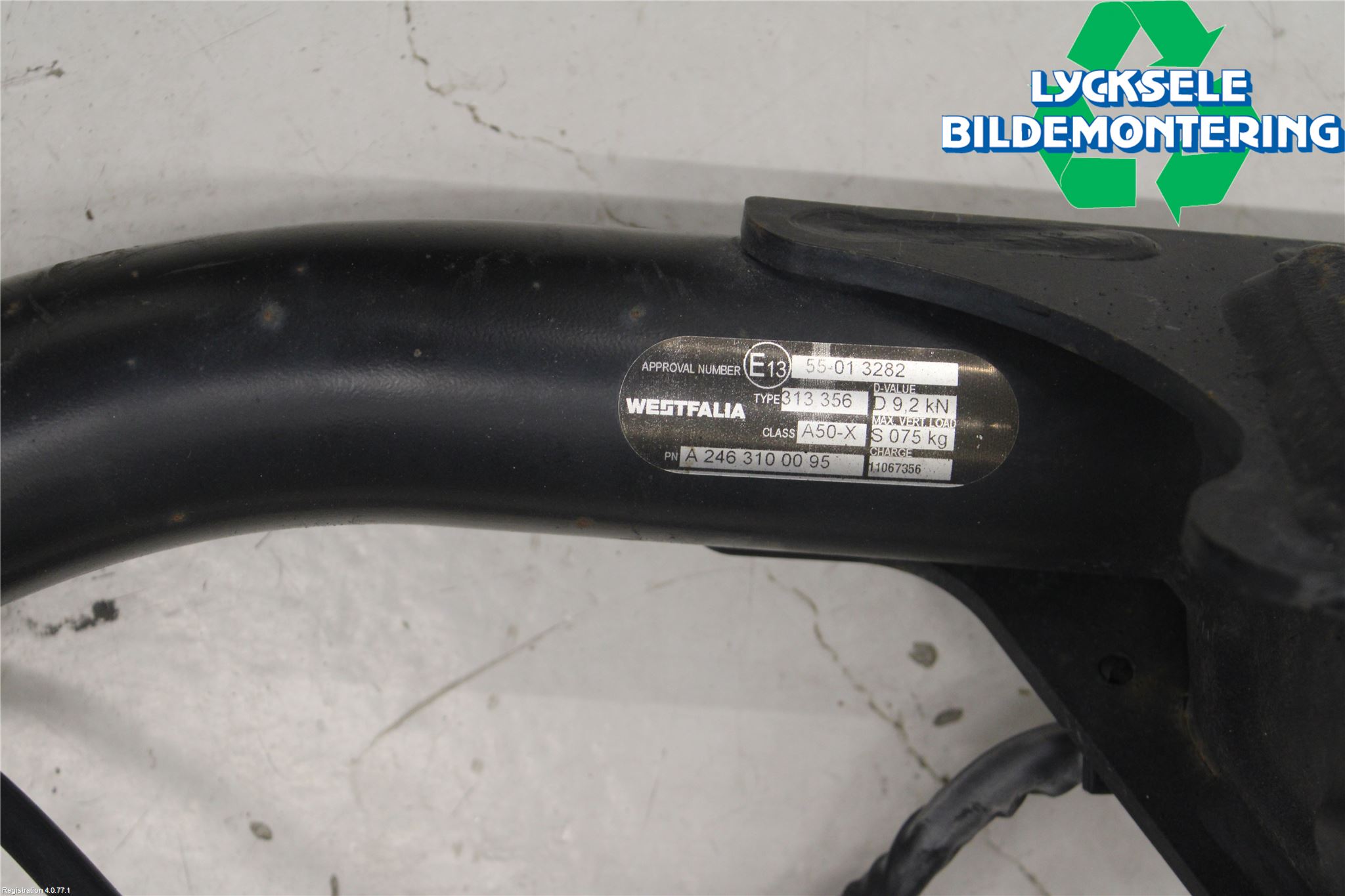 Mercedes-Benz MB B-KLASS (W246/W242) 12-19 Dragkrok