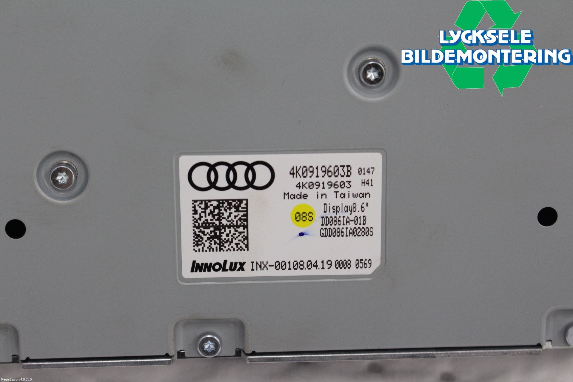 Audi A6 F2/C8 19- Bildskärm