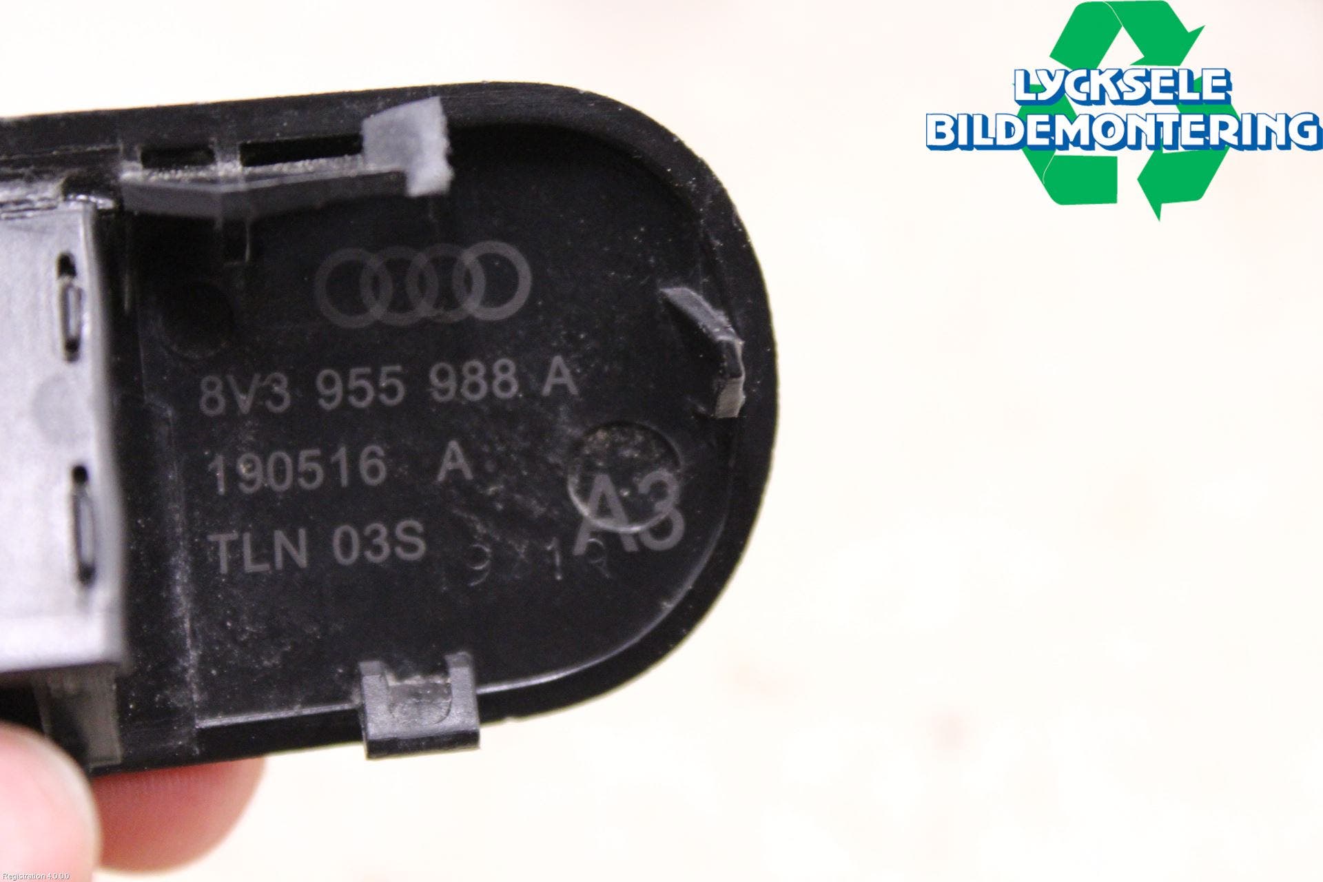 Audi A3/S3 8V 13-20 Spolarmunstycke Rutor