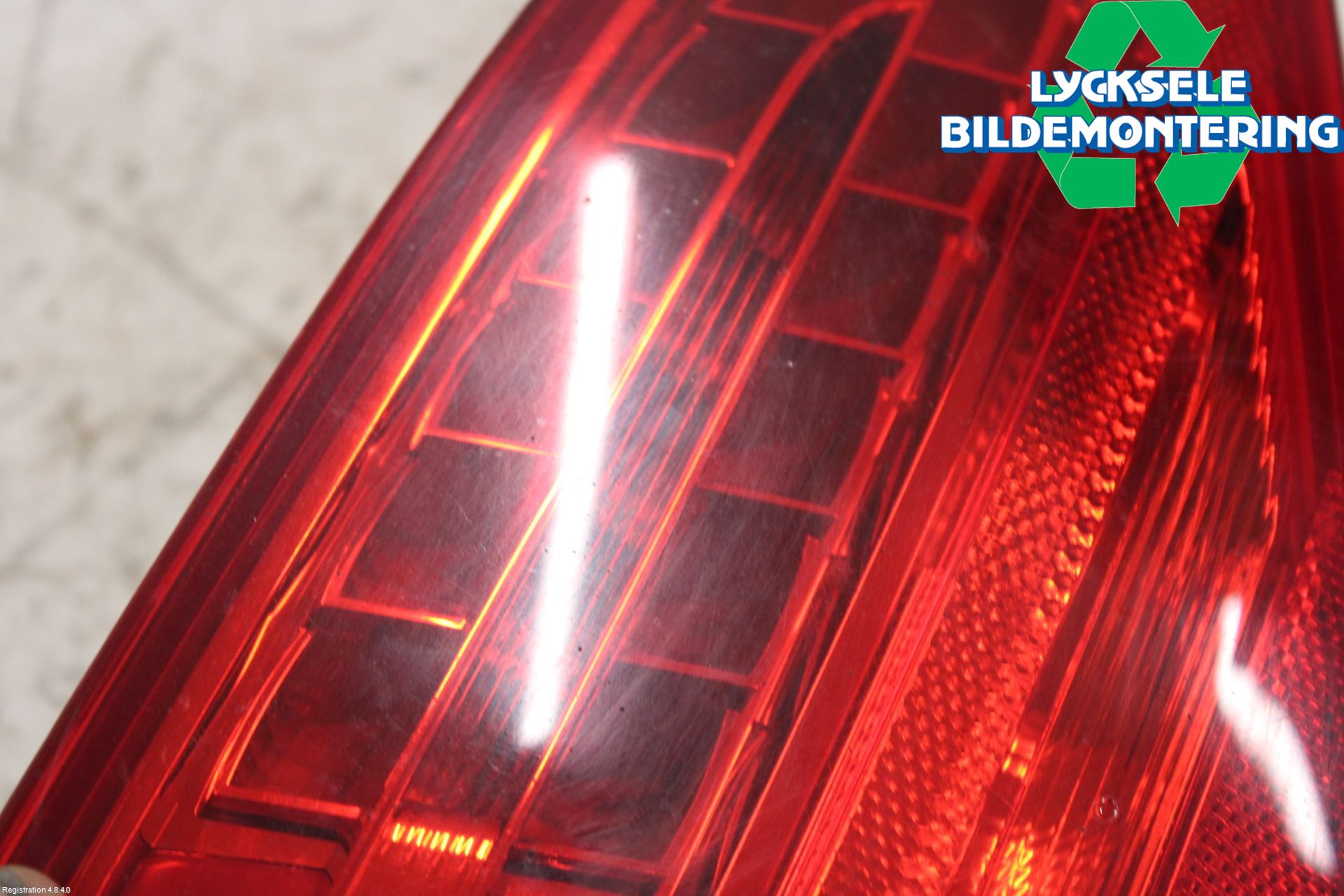 Audi A4/S4 08-11 Bakljus Lucka Vä