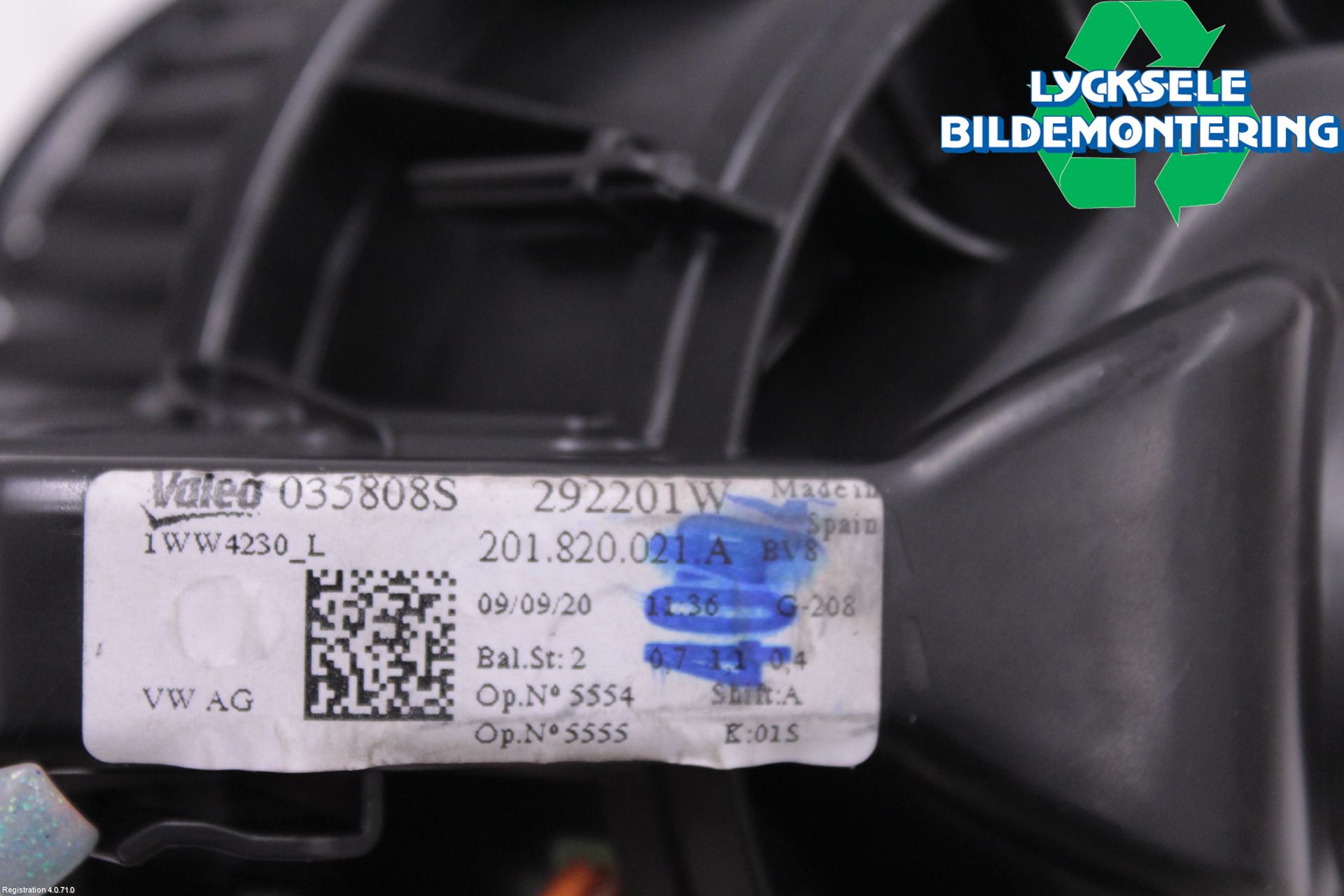 Volkswagen VW T-CROSS 19- Ac Värmefläkt