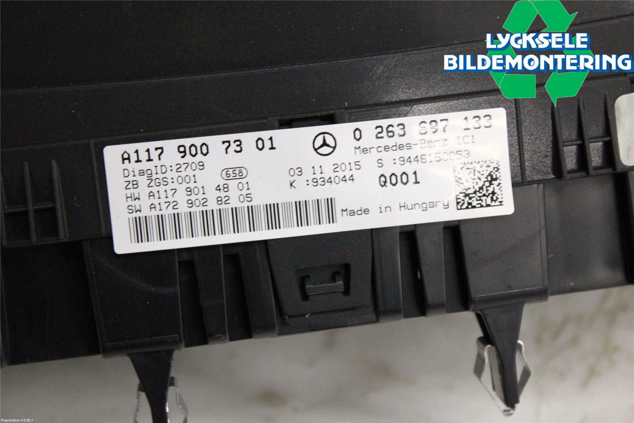 Mercedes-Benz MB CLA-KLASS (C117/X117) 13-19 Instrument Komb