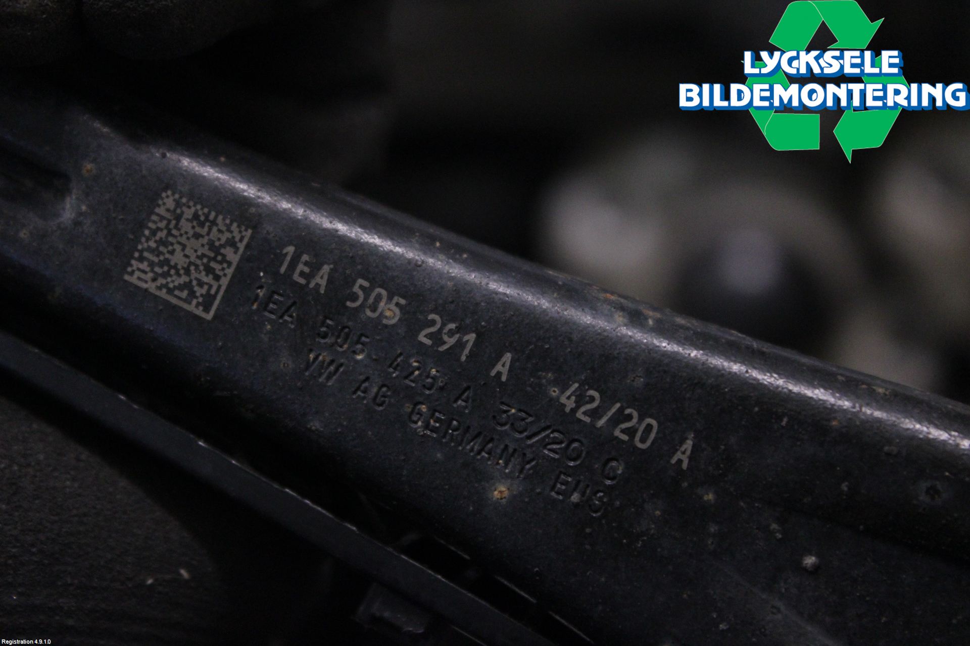 Volkswagen VW ID.3 21- Bärarm Bak Vä-Hö