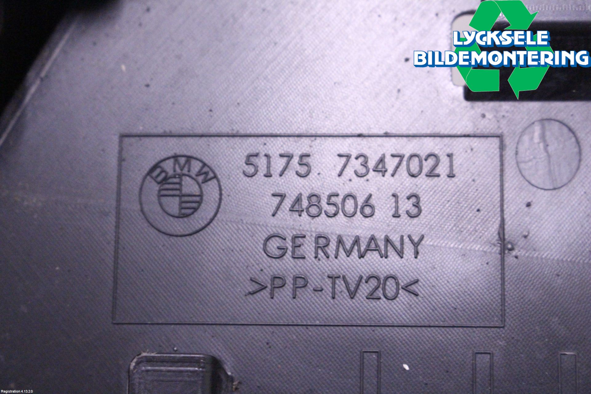 BMW 5 G30/G31/F90 17-23 Täckplast Front
