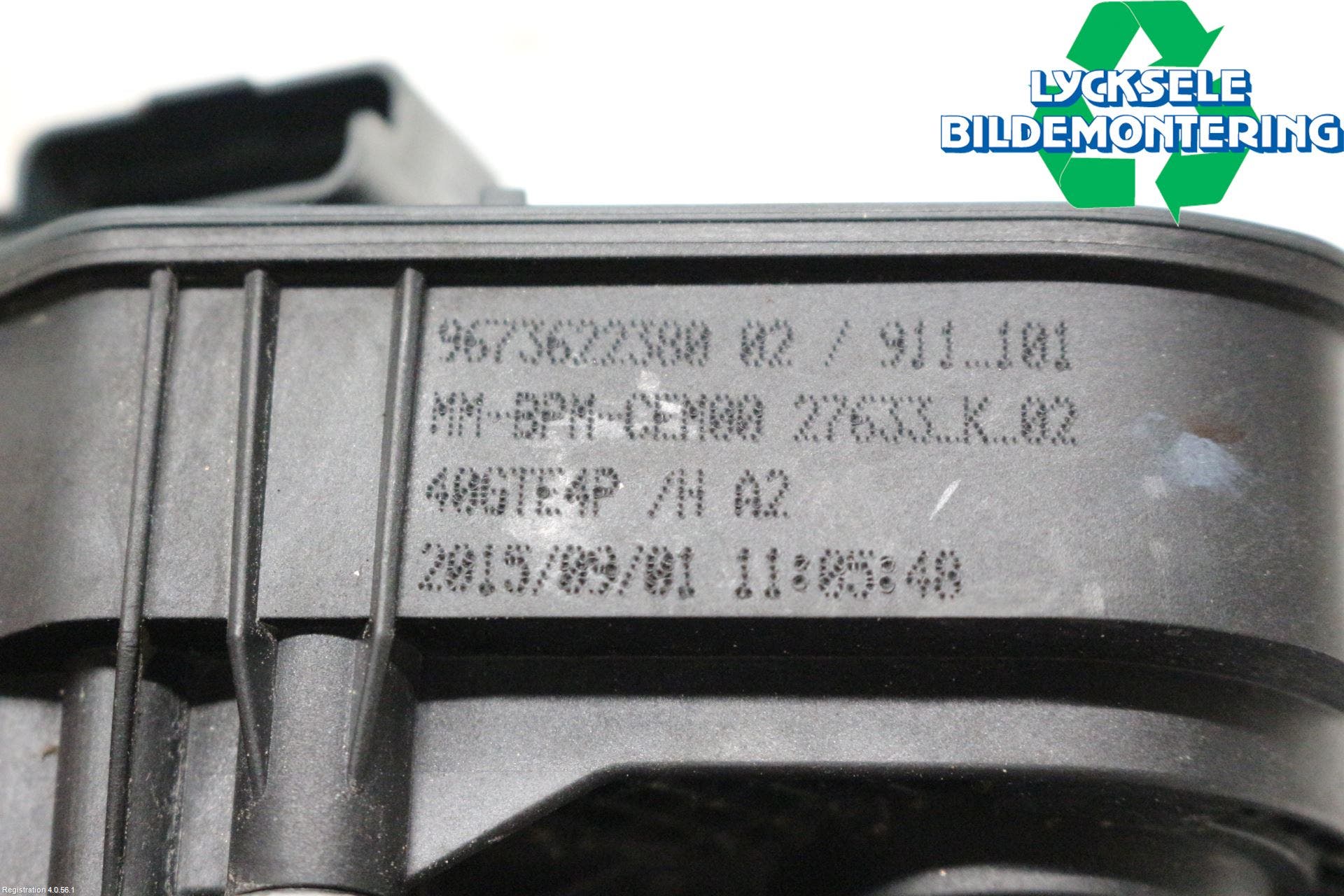 Citroen C3 10-17 Injspjällhus