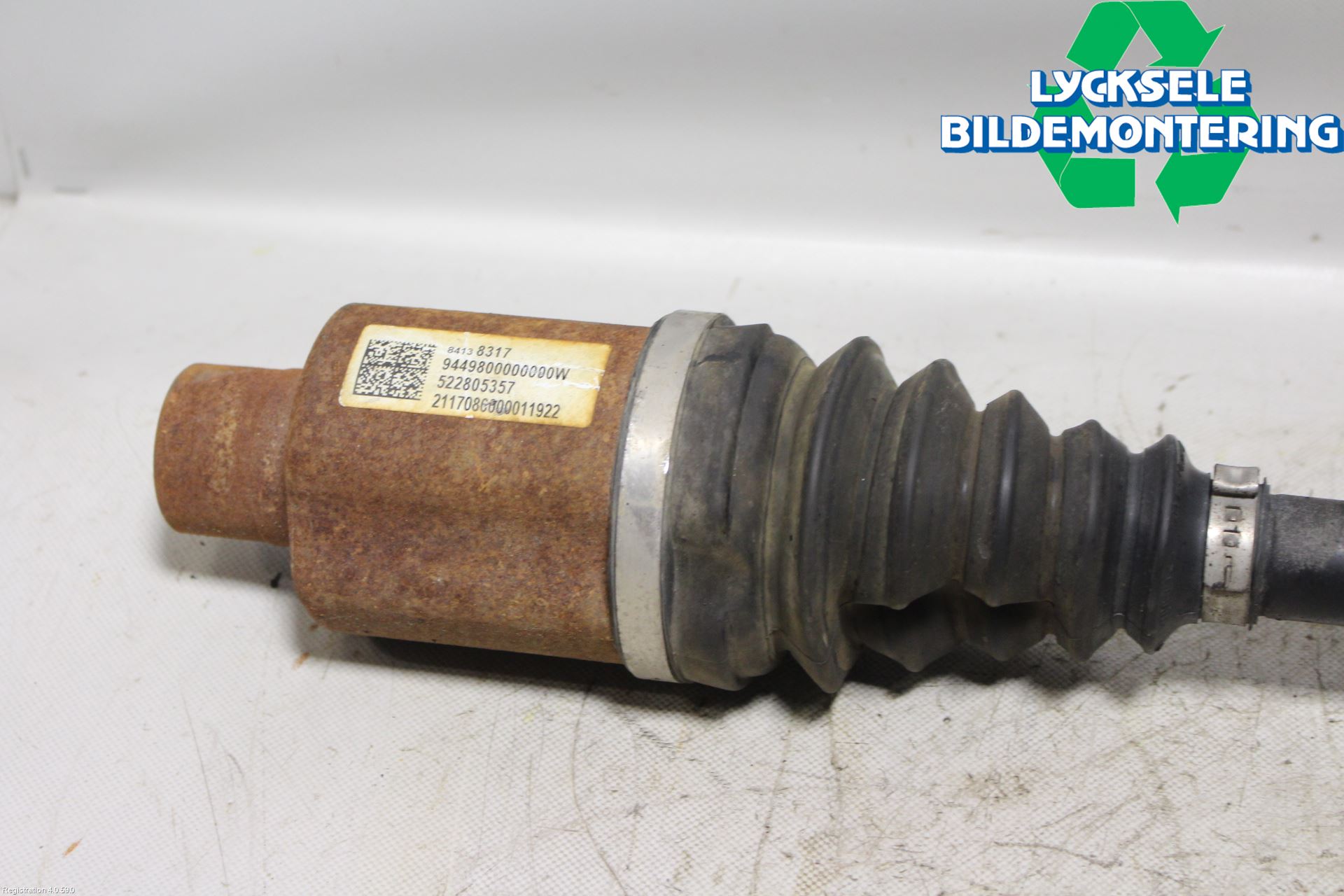 Opel INSIGNIA 17- Drivaxel Fram Höger