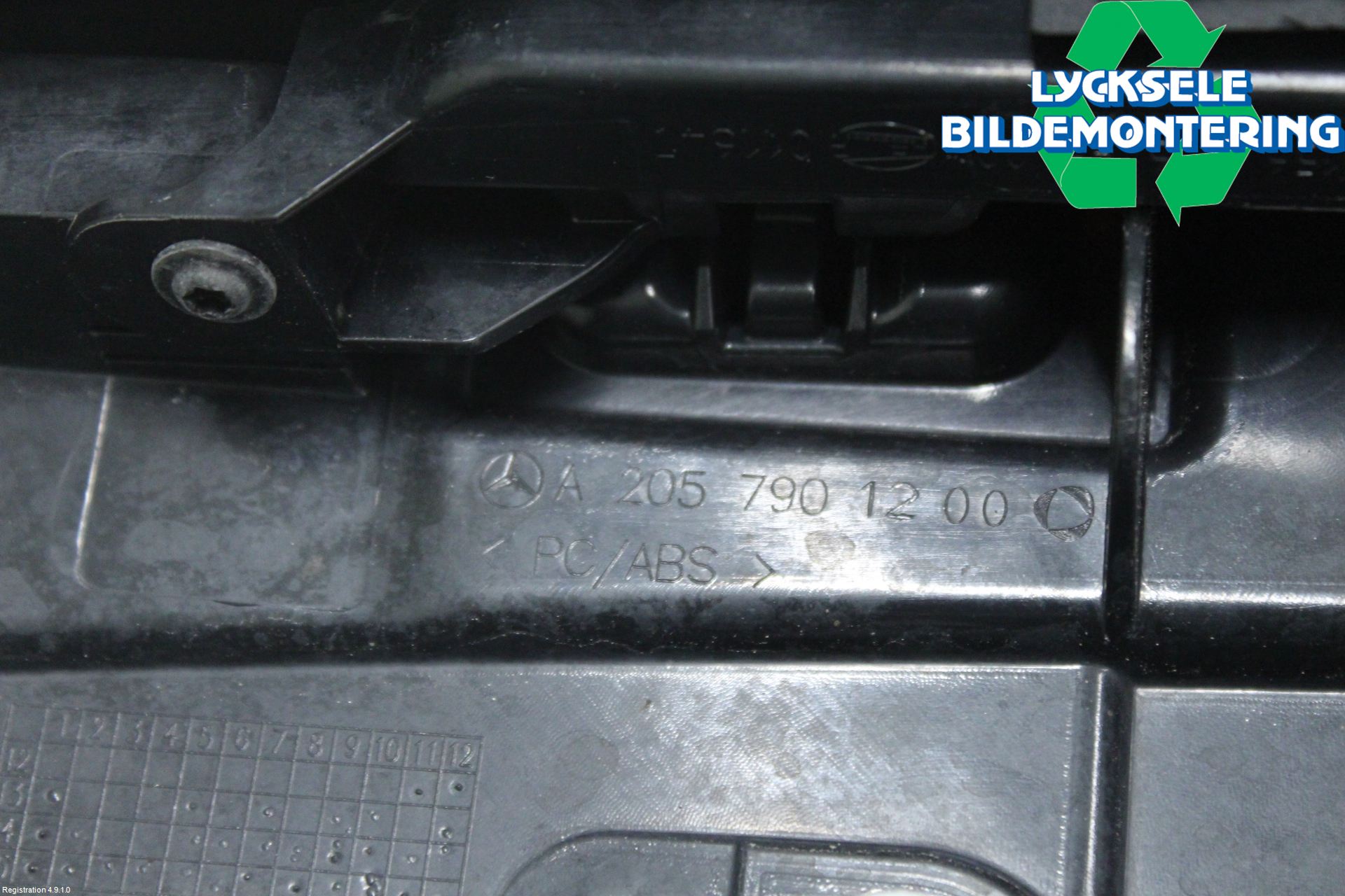 Mercedes-Benz MB C-KLASS (W205) 14-21 Spoiler Baklucka