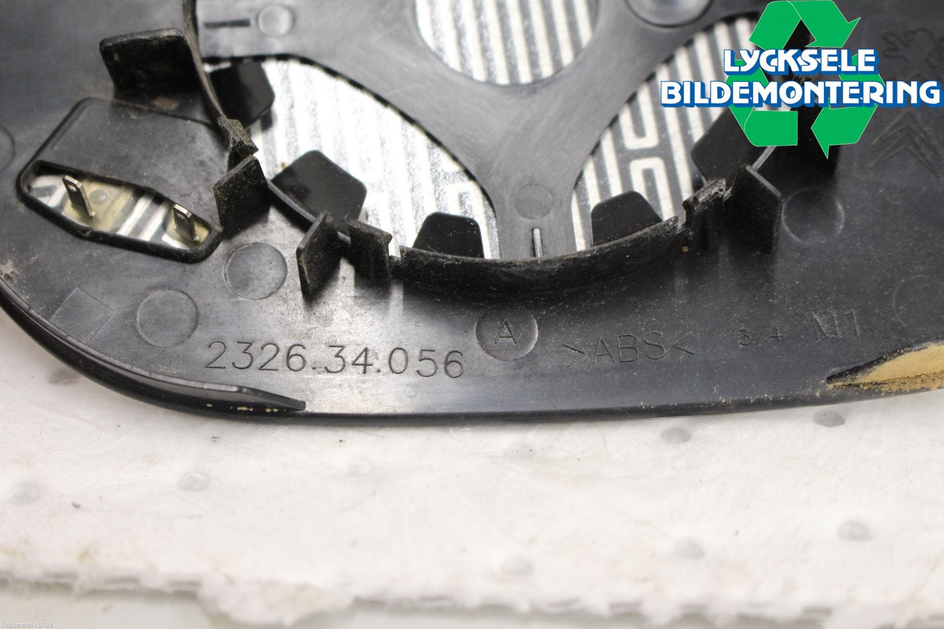 Citroen C5 08-17 Spegelglas Hö