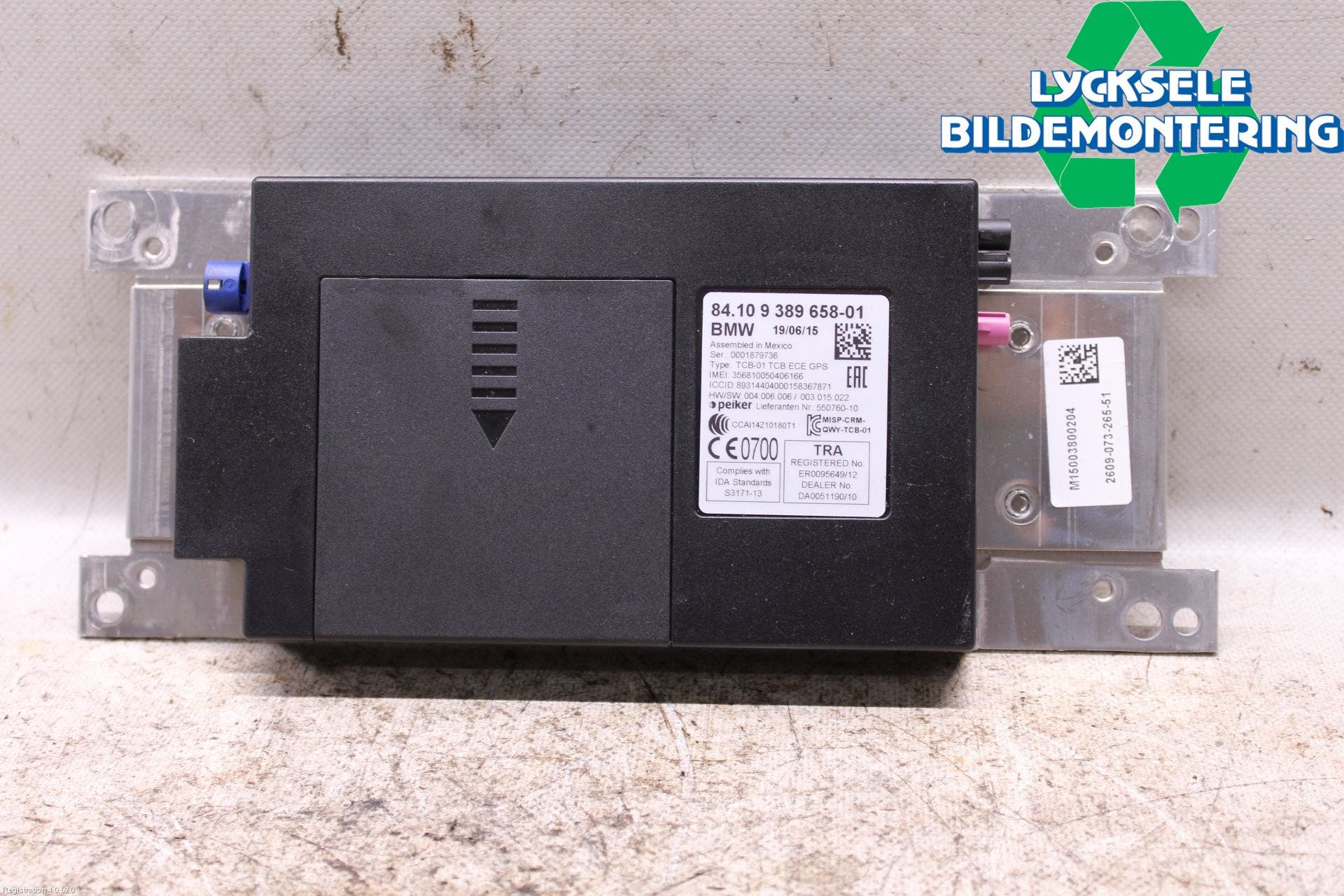 BMW 1 F20/F21 11-19 Styrenhet Övrigt