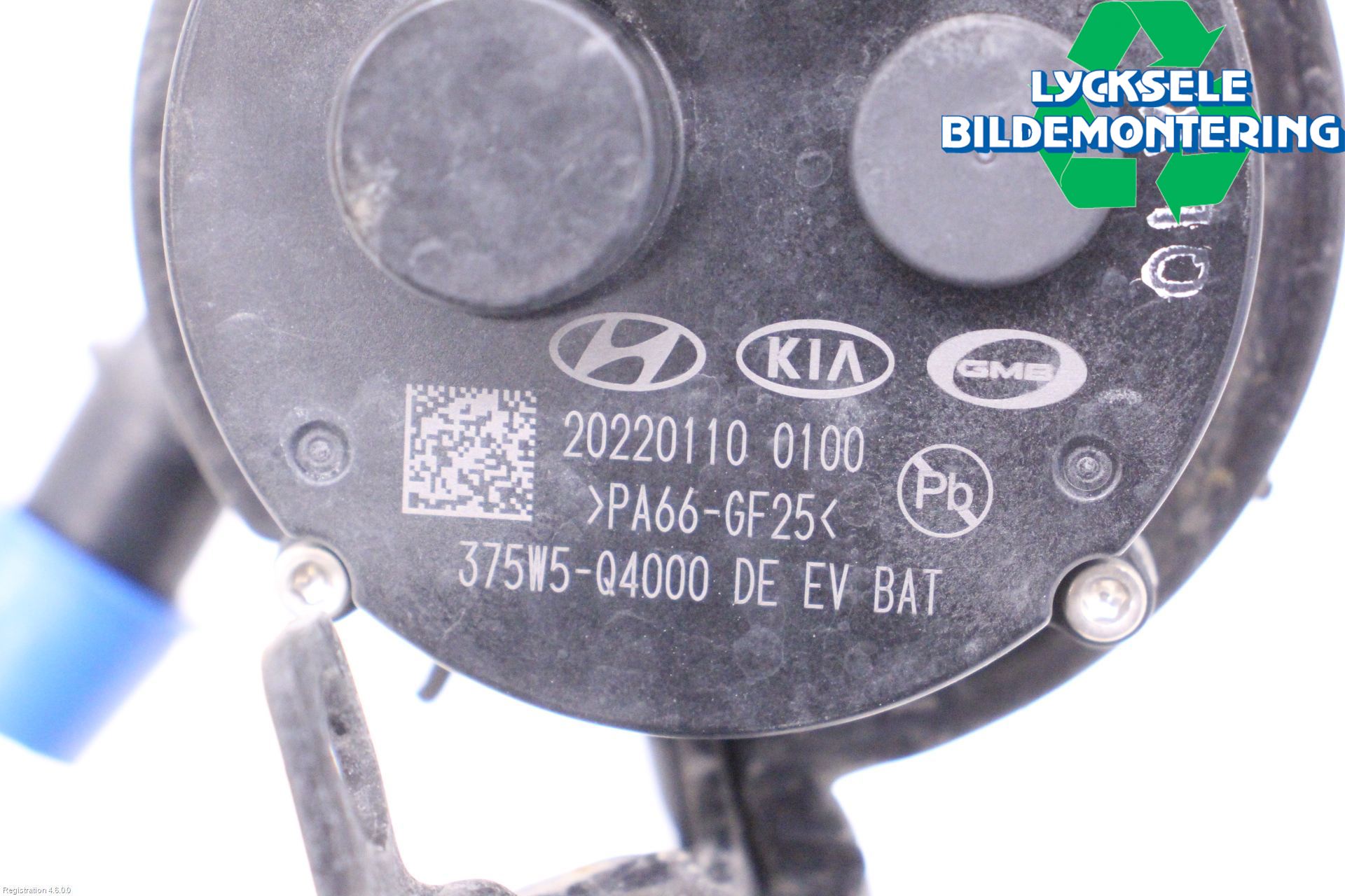 Kia NIRO (DE) 17-22 Vattenpump