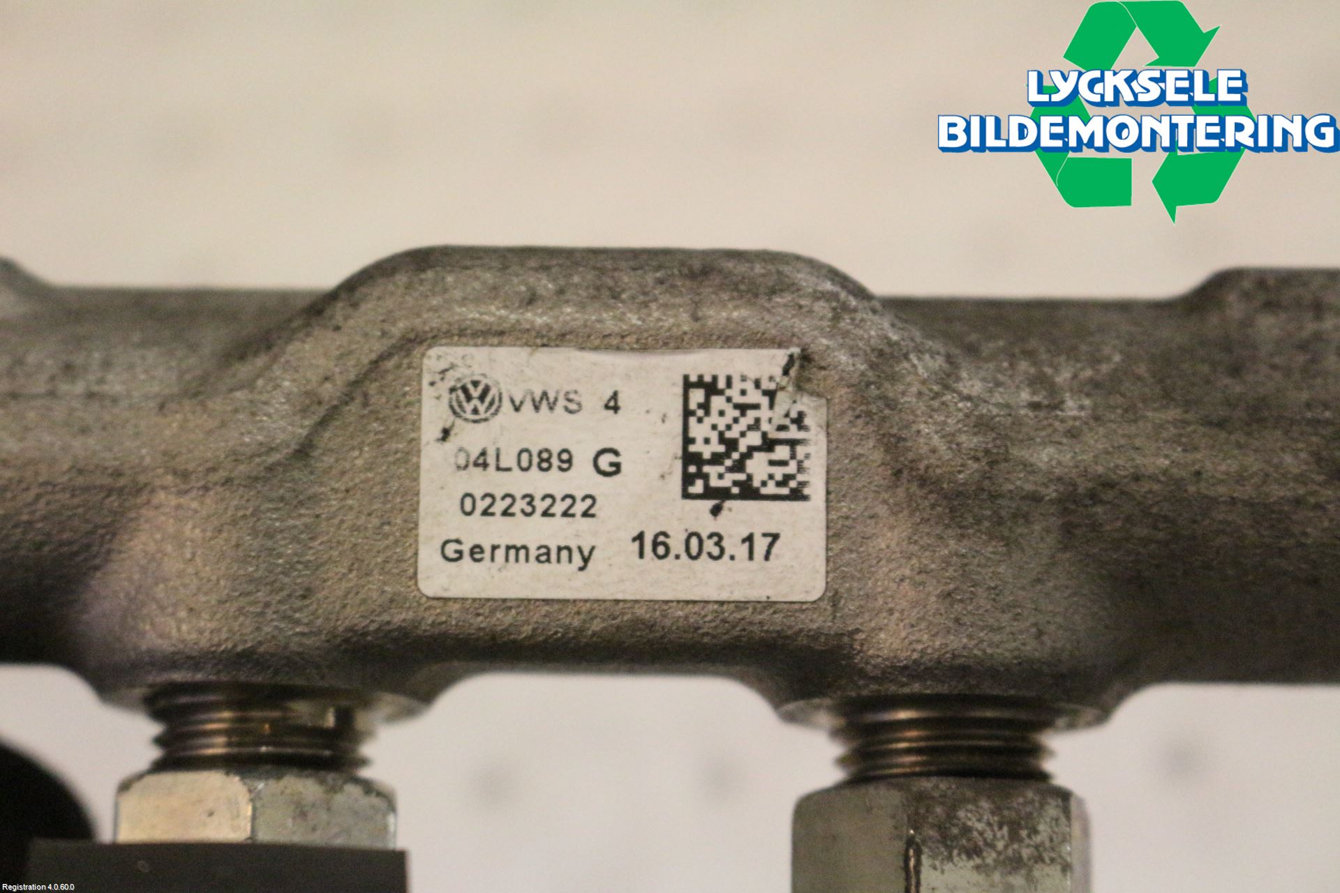 Volkswagen VW TIGUAN 16-24 Inj. Fuelrail