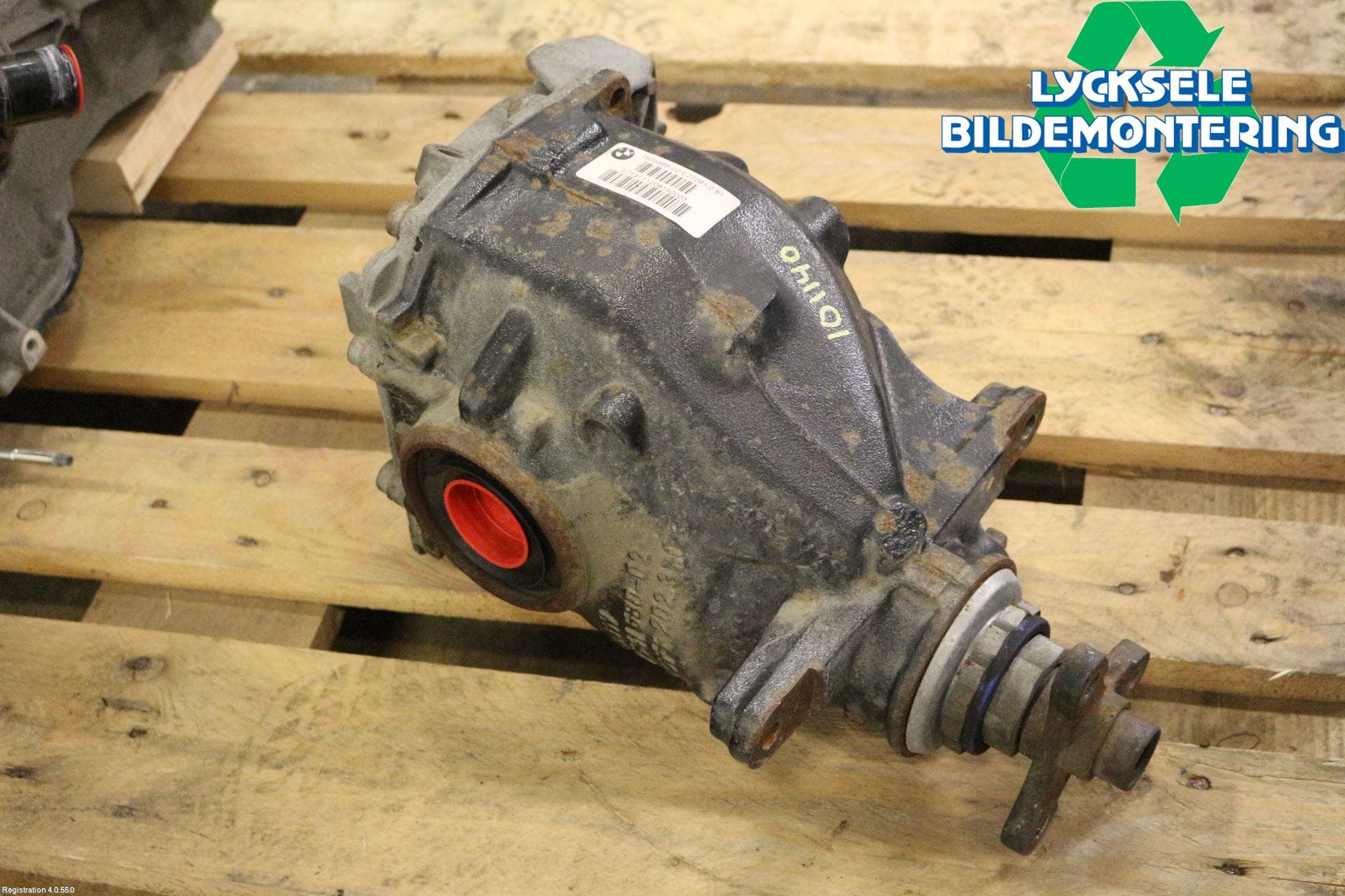 BMW 3 GT F34 13-19 Bakväxel-Diff