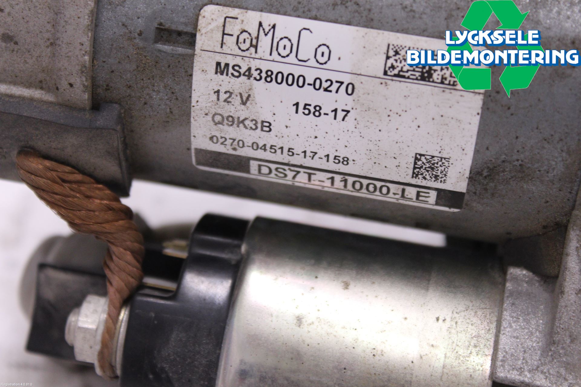 Ford KUGA 13-16 Startmotor Diesel