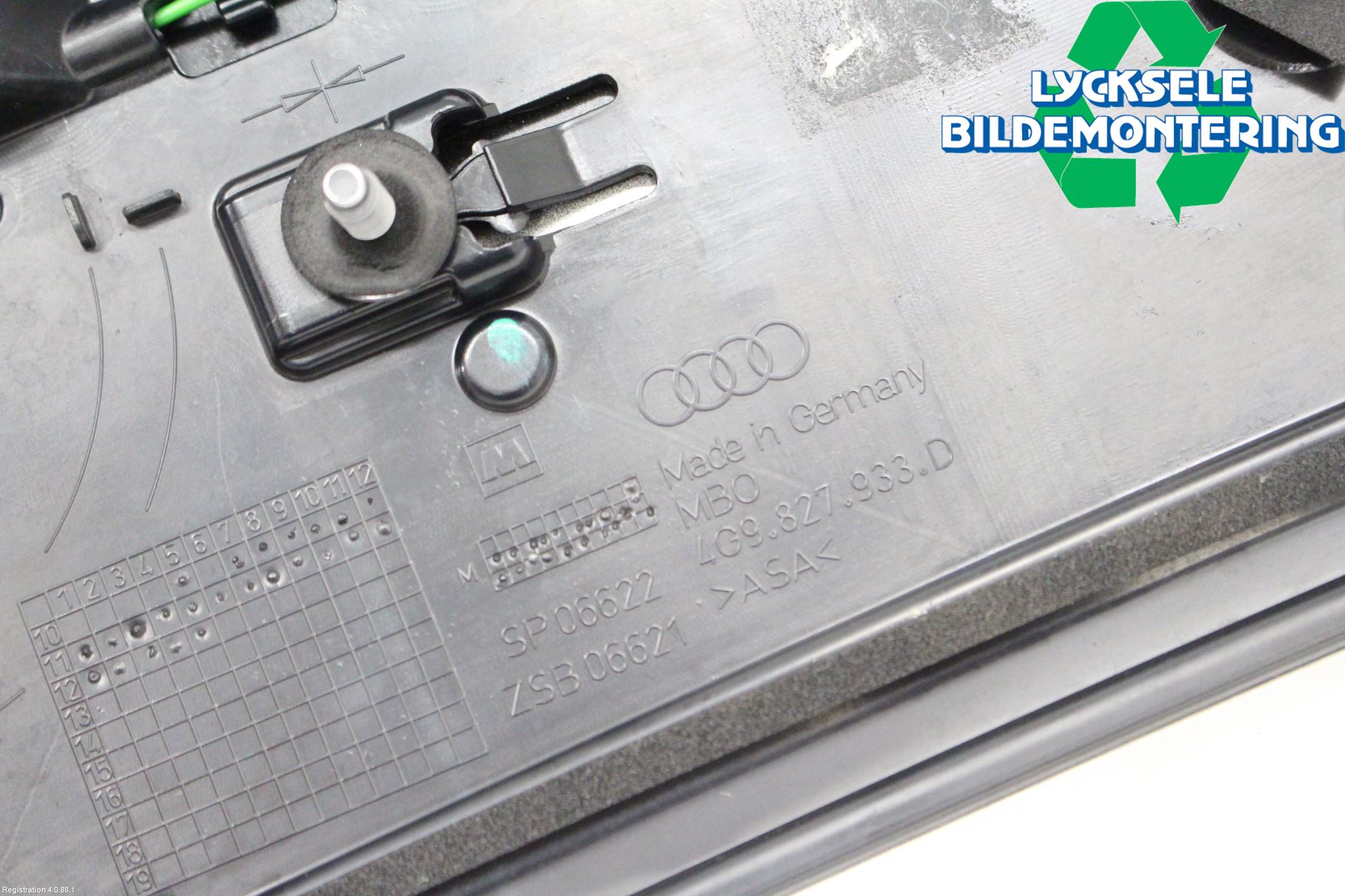 Audi A6/S6 4G 11-18 Spoiler Baklucka