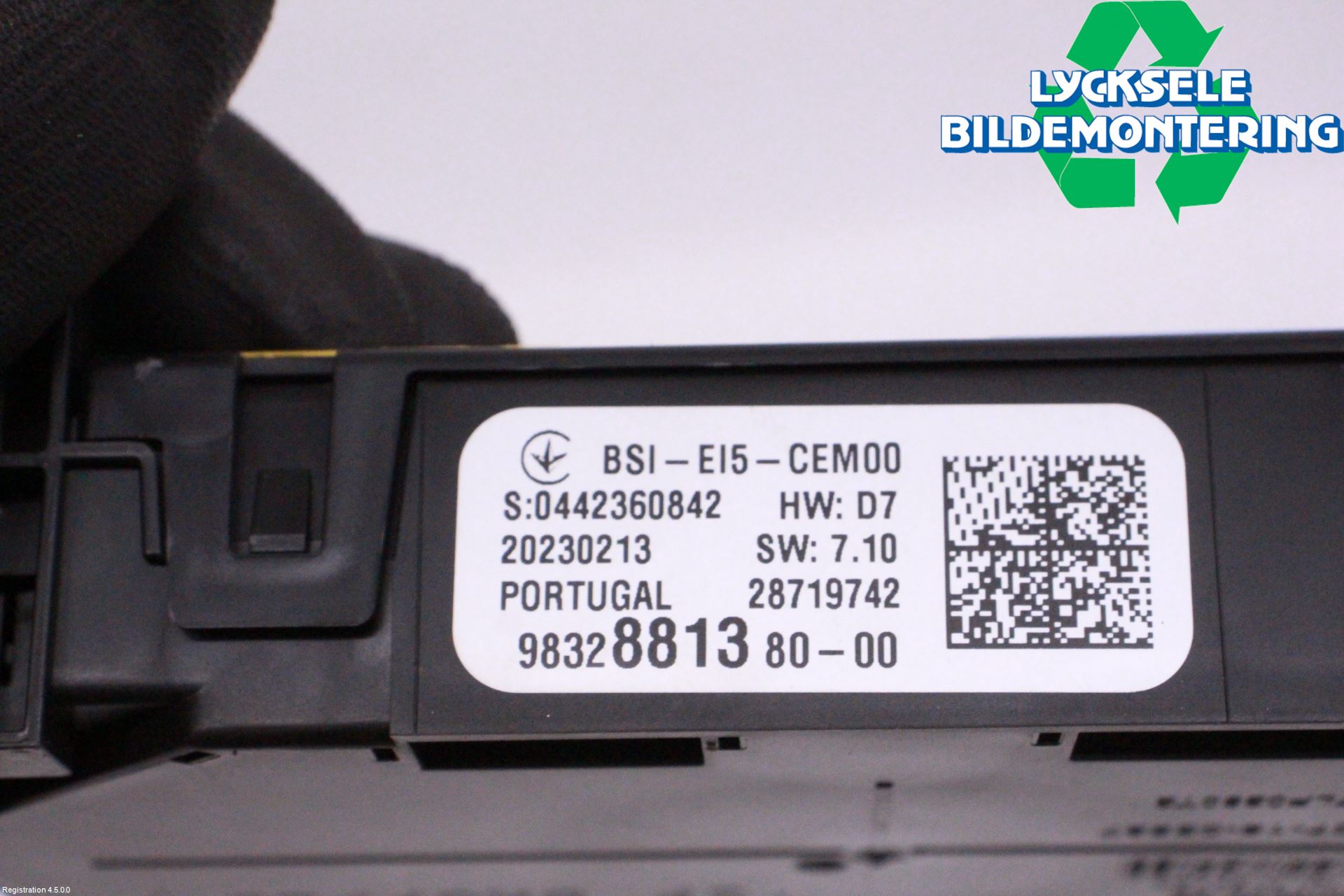 Citroen C5 AIRCROSS 19- Säkringsdosa-Elcentral