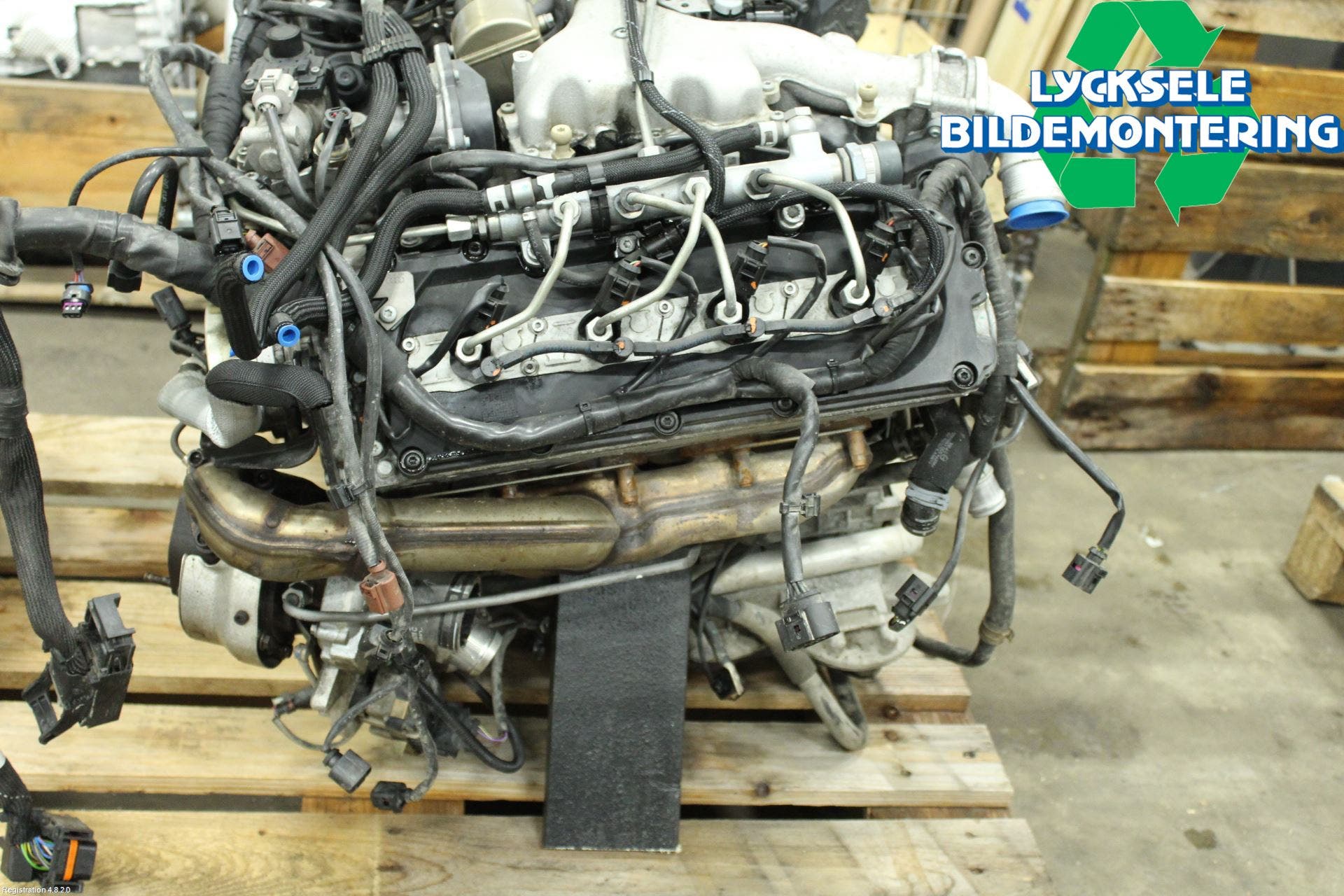 Volkswagen VW TOUAREG 7P 11-18 Motor Diesel