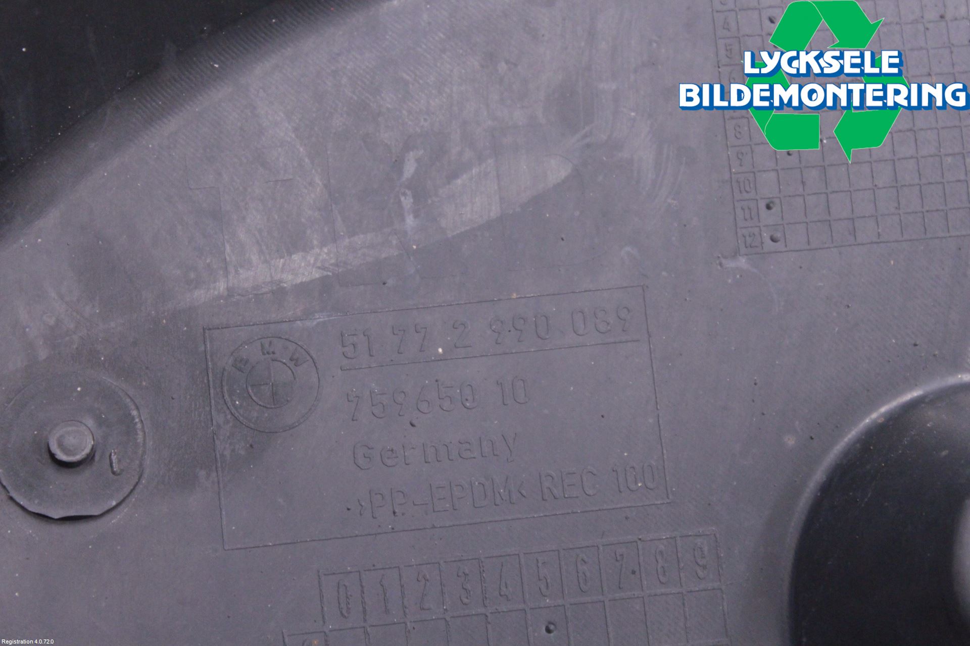 BMW X1 E84 10-15 Skärm Inner