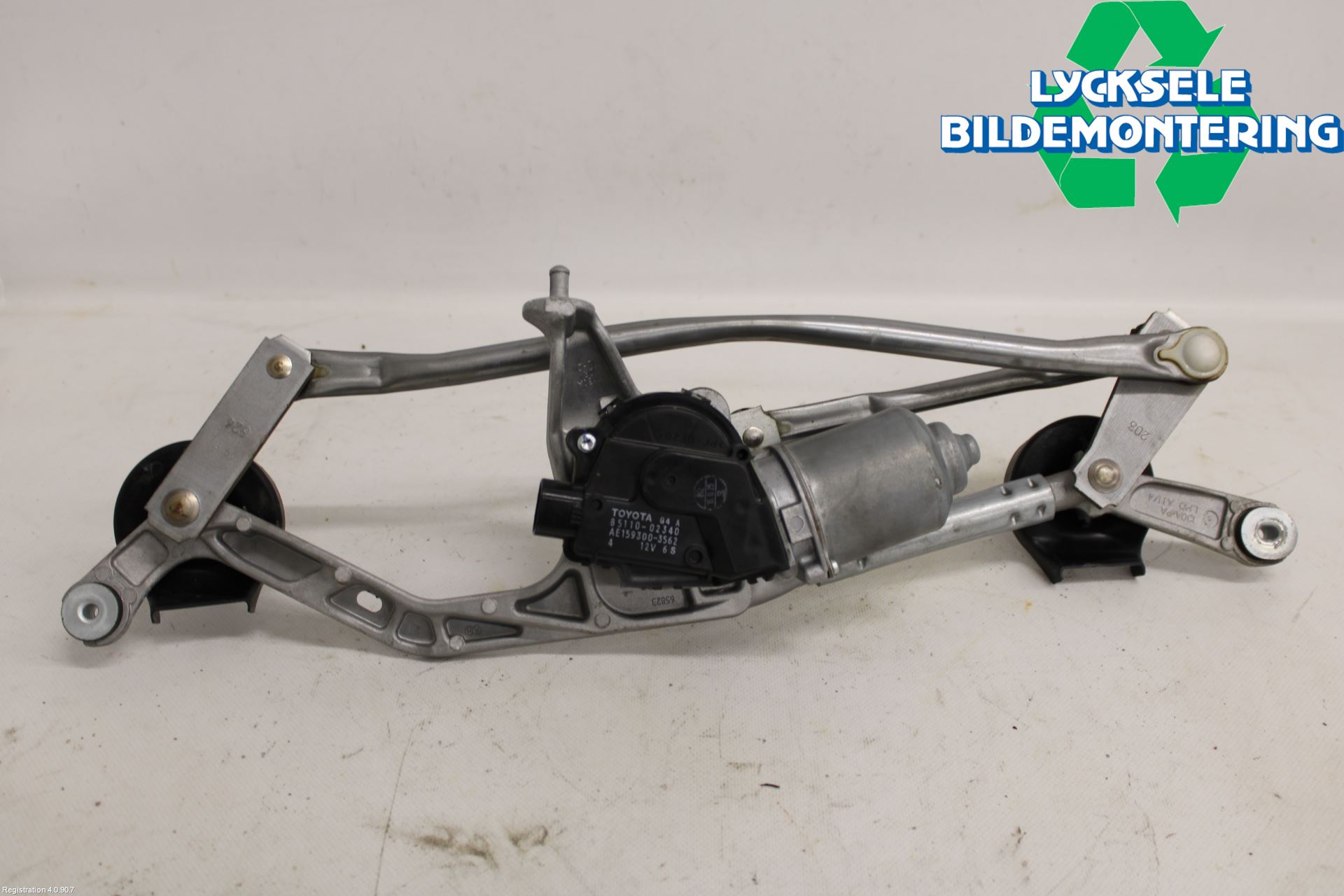 Toyota AURIS 13-19 Torkarmekanism Vindruta