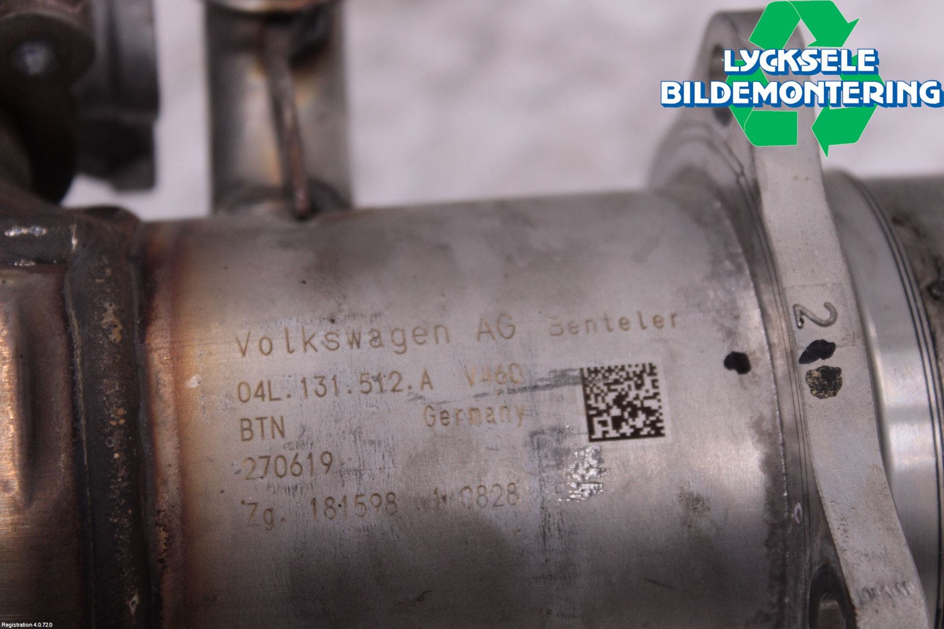 Audi A4/S4 B9 20- Avgaskylare