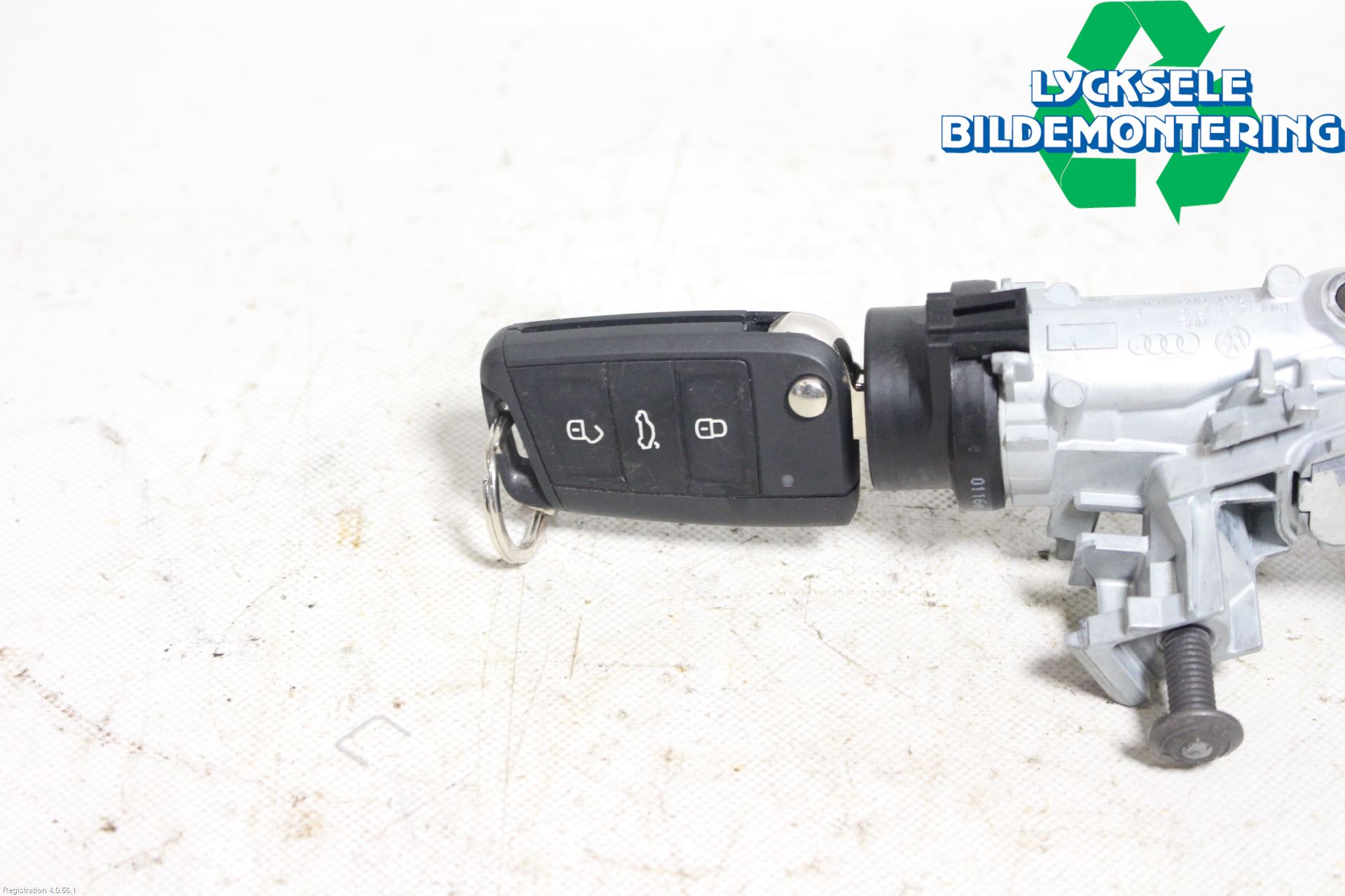 Volkswagen VW POLO 10-17 Rattlås-Tändlås Elektrisk