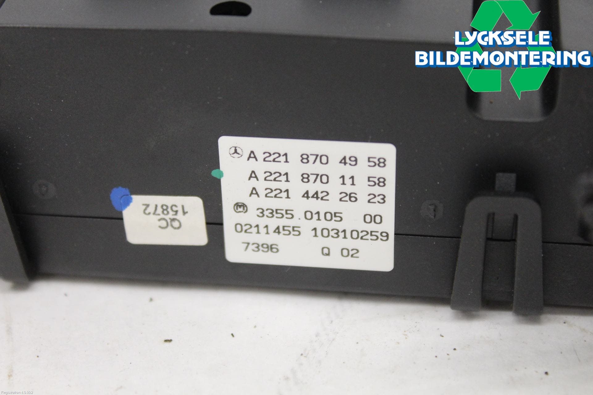 Mercedes-Benz MB CL-KLASS (C216) 07-14 Ac Styrenhet Ac Manöveren