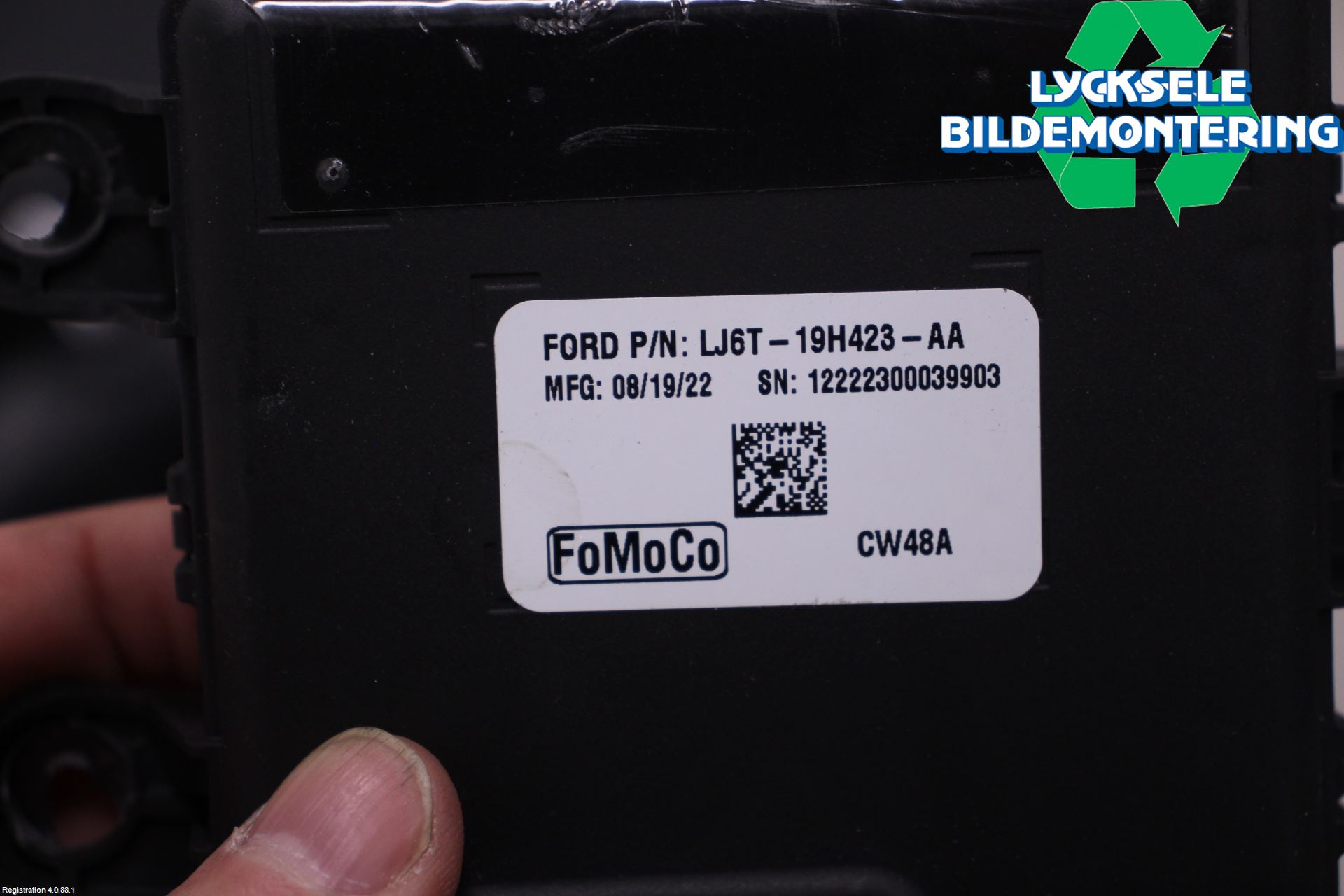 Ford KUGA/KUGA PHEZ/FHEV 20- Styrenhet Övrigt