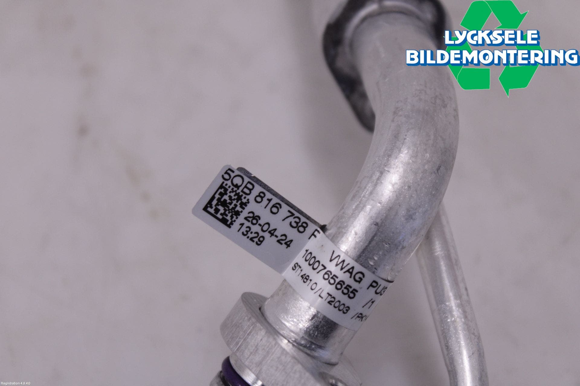 Alfa VW TIGUAN 24- Ac Slang-Rör