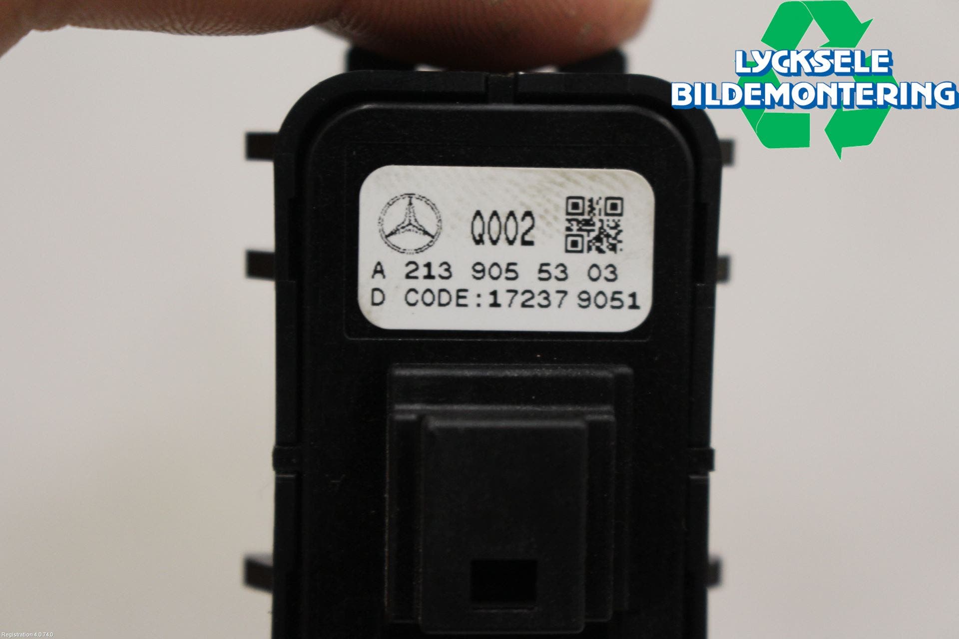 Mercedes-Benz MB E-KLASS (W213) 16-23 Strömställare Dragkrok