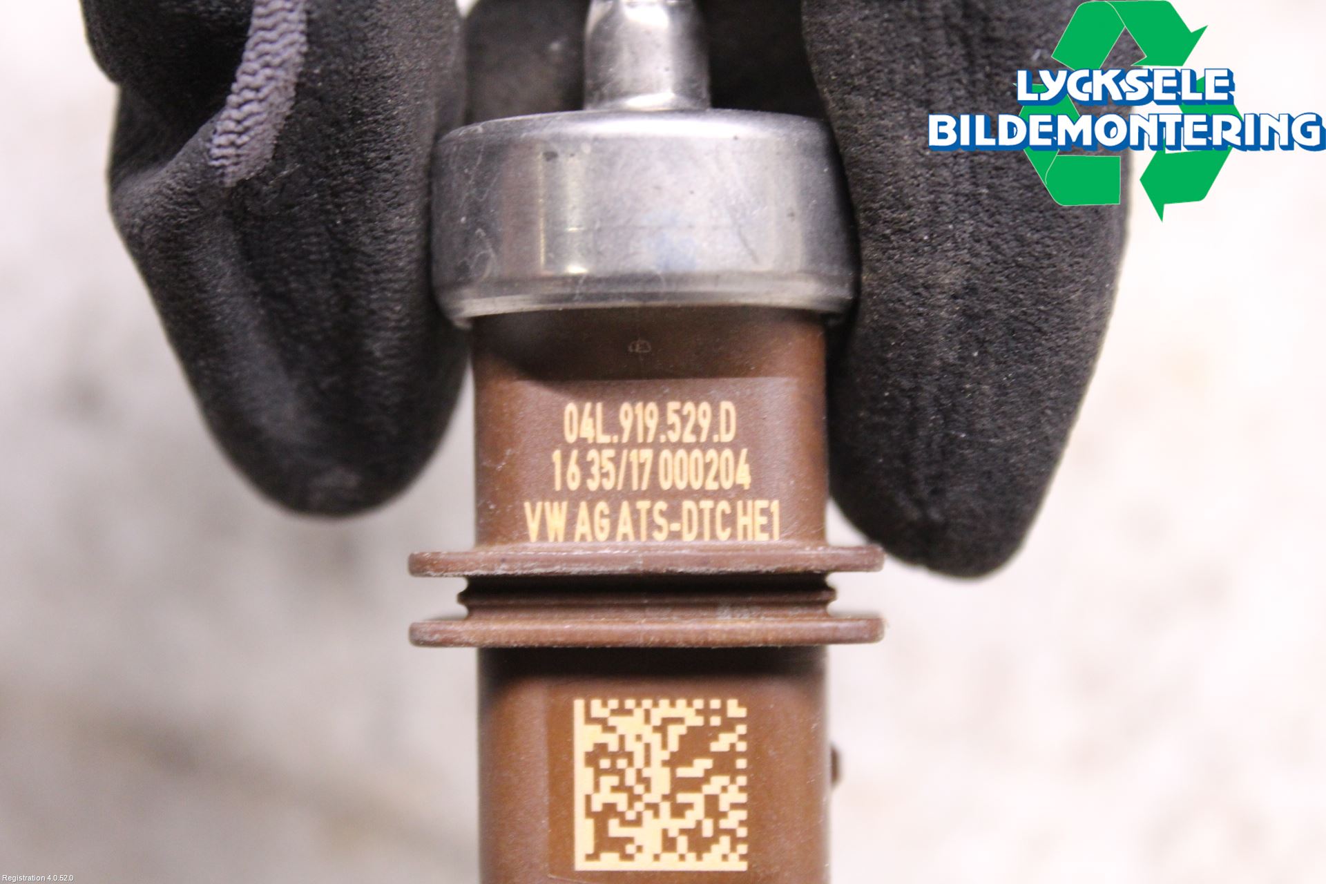 Volkswagen VW PASSAT 15-19 Givare Temp-Tryck Avgas