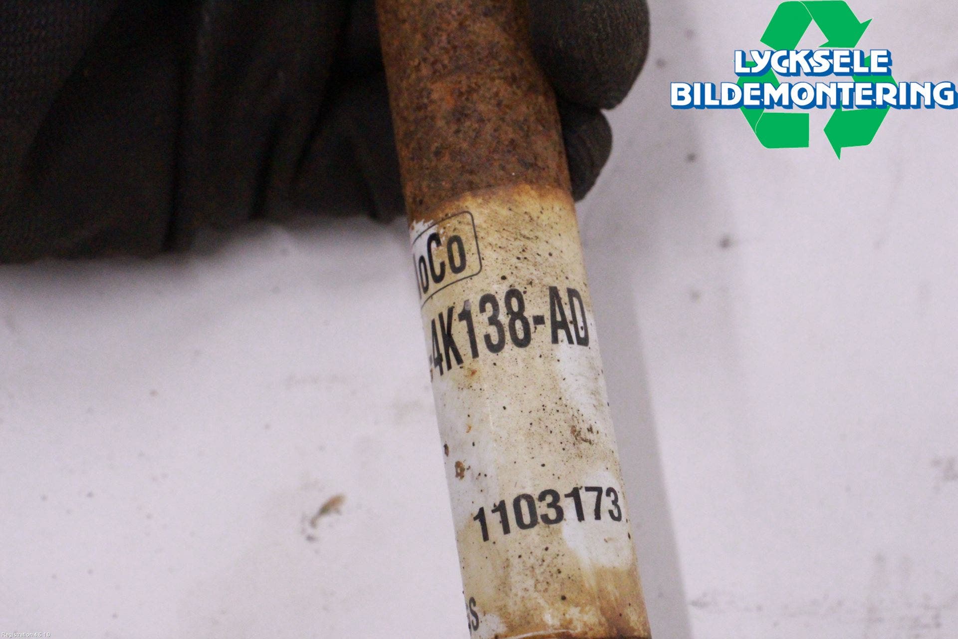 Ford KUGA 17-19 Drivaxel Bak Höger