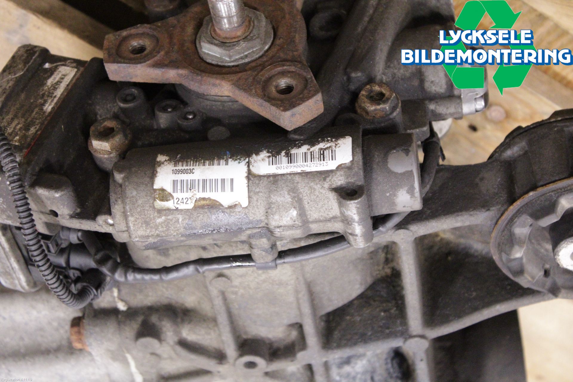 Volkswagen VW PASSAT 11-14 Bakväxel-Diff