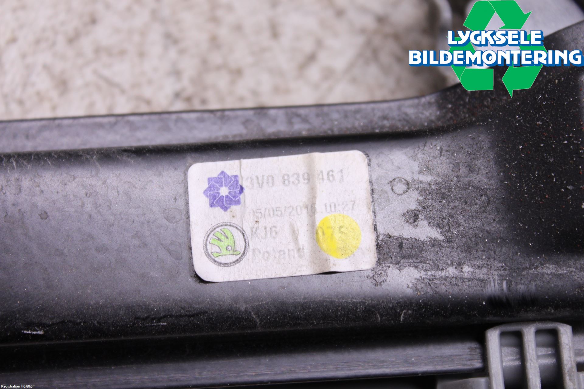 Skoda SUPERB 16-24 Fönsterhissmekanism