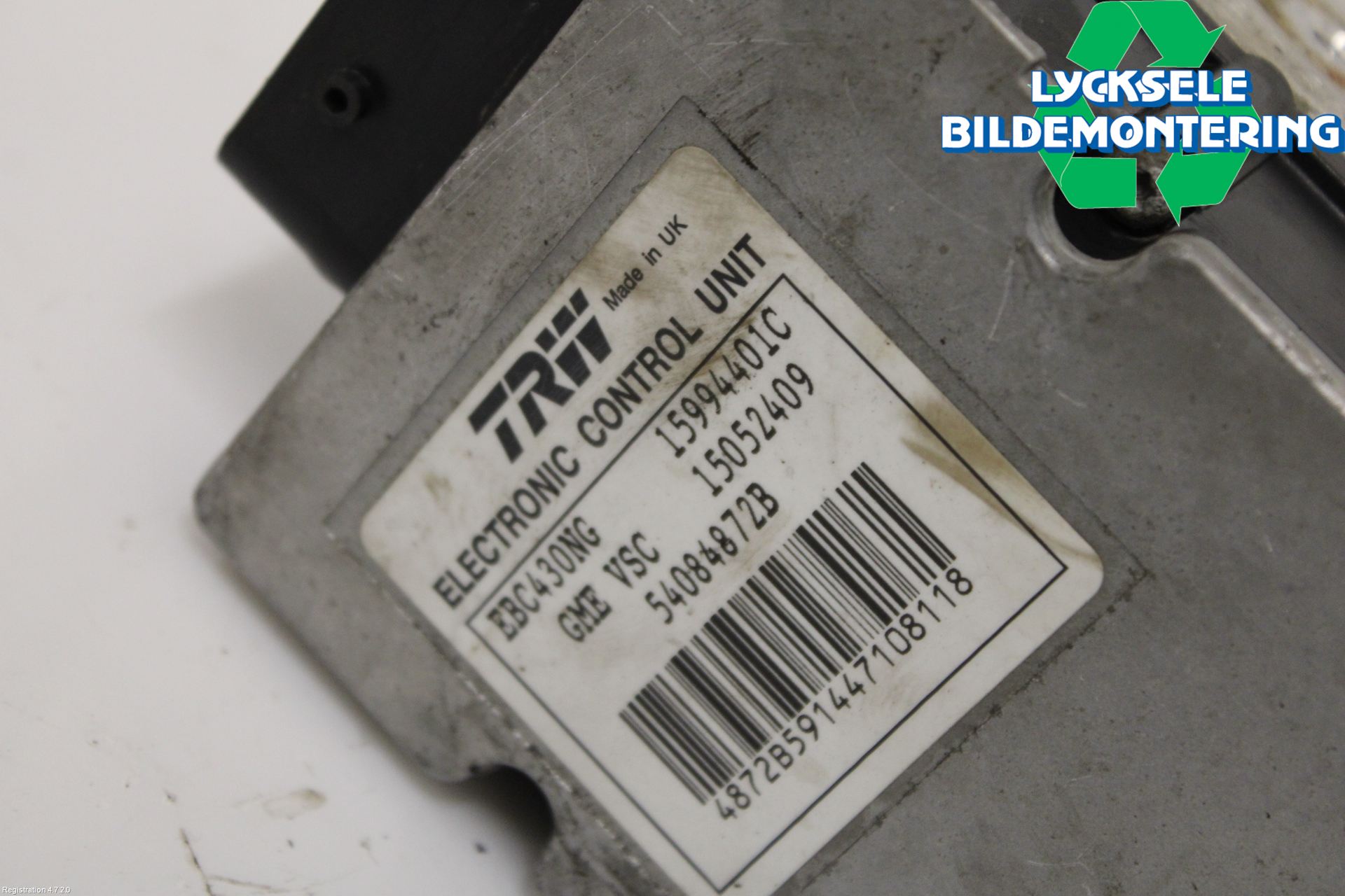 Saab 9-3 VER2/VER3 08-15 Abs Hydraulaggregat