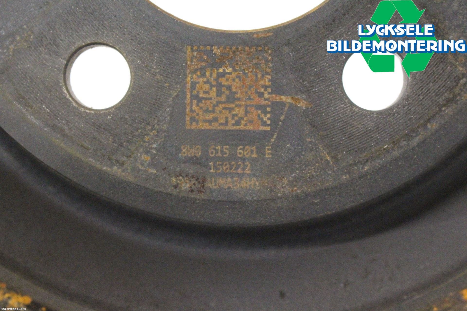 Audi A6 F2/C8 19- Bromsskiva Bak