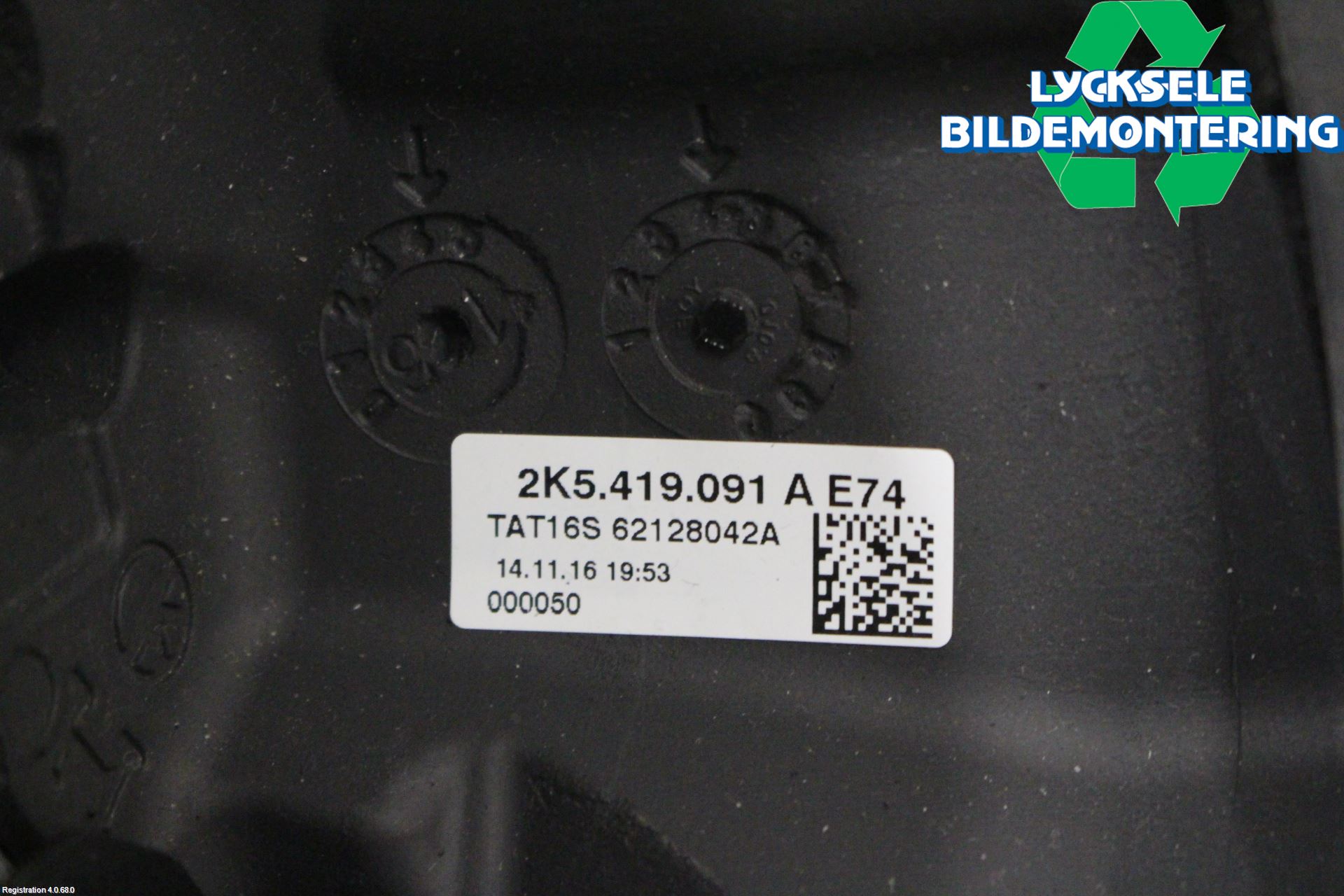 Volkswagen VW CADDY 16-20 Ratt