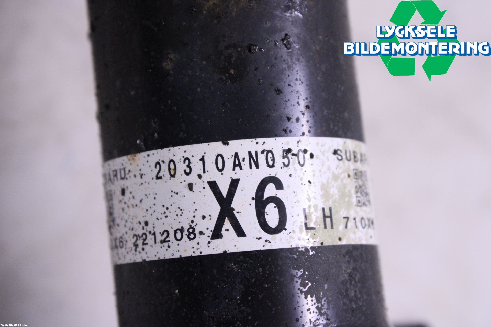 Subaru OUTBACK 21- Fjäderben Fram Vänster