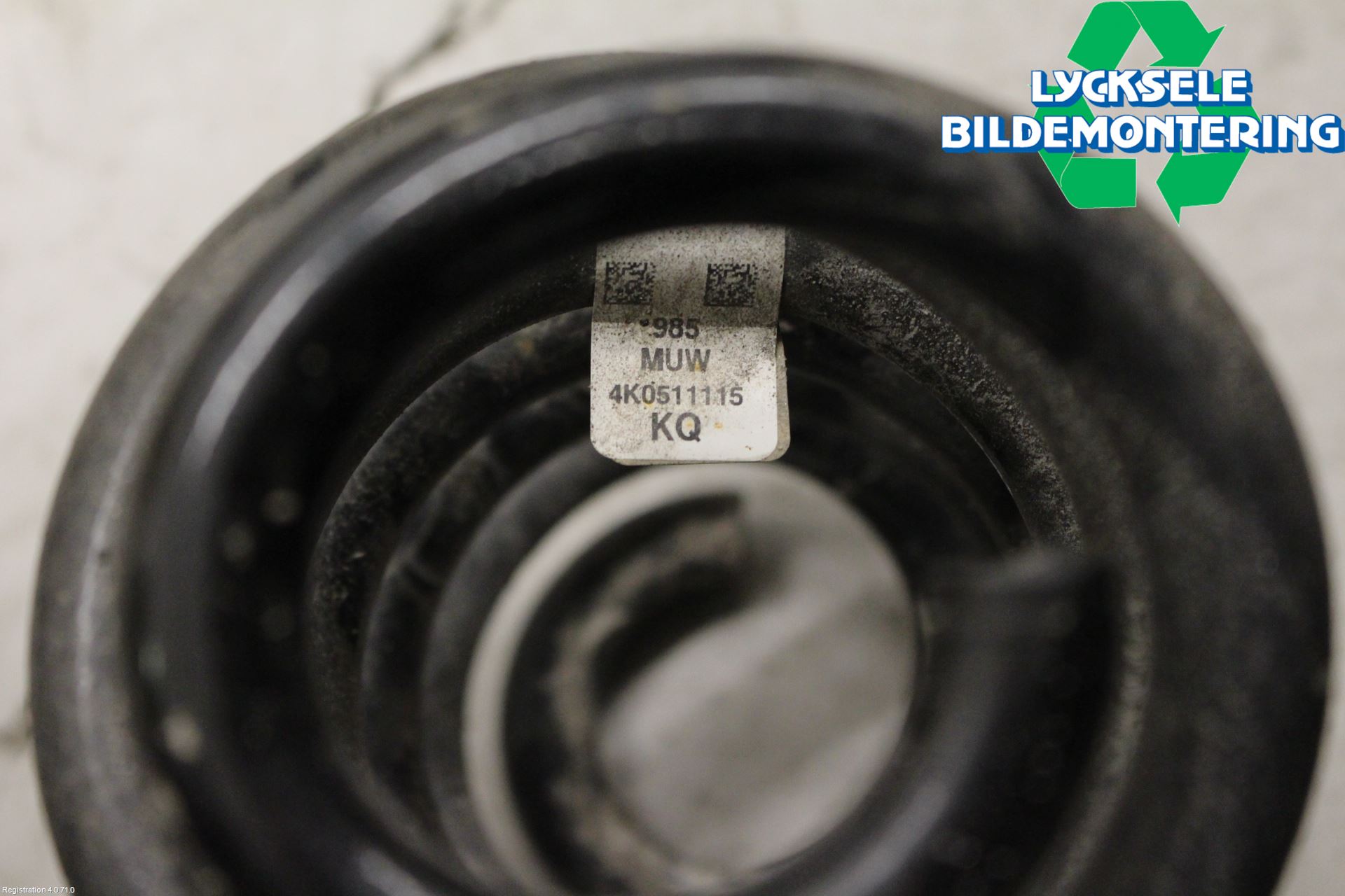 Audi A7 Sportback 4K 18- Fjäder Bak