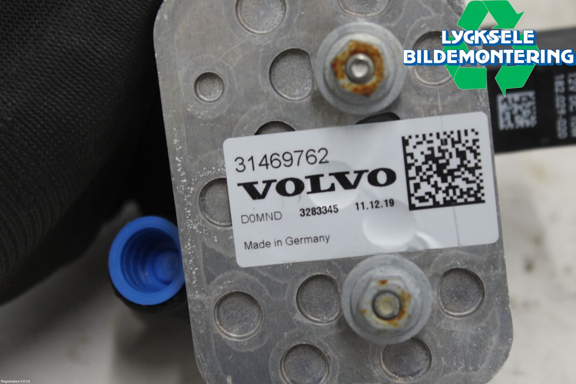 Volvo V60 19- Värmekammare-Växlare