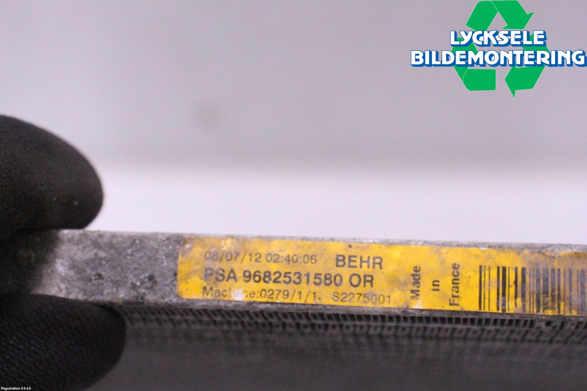 Peugeot 308 08-13 Ac Kondensor-Kylare