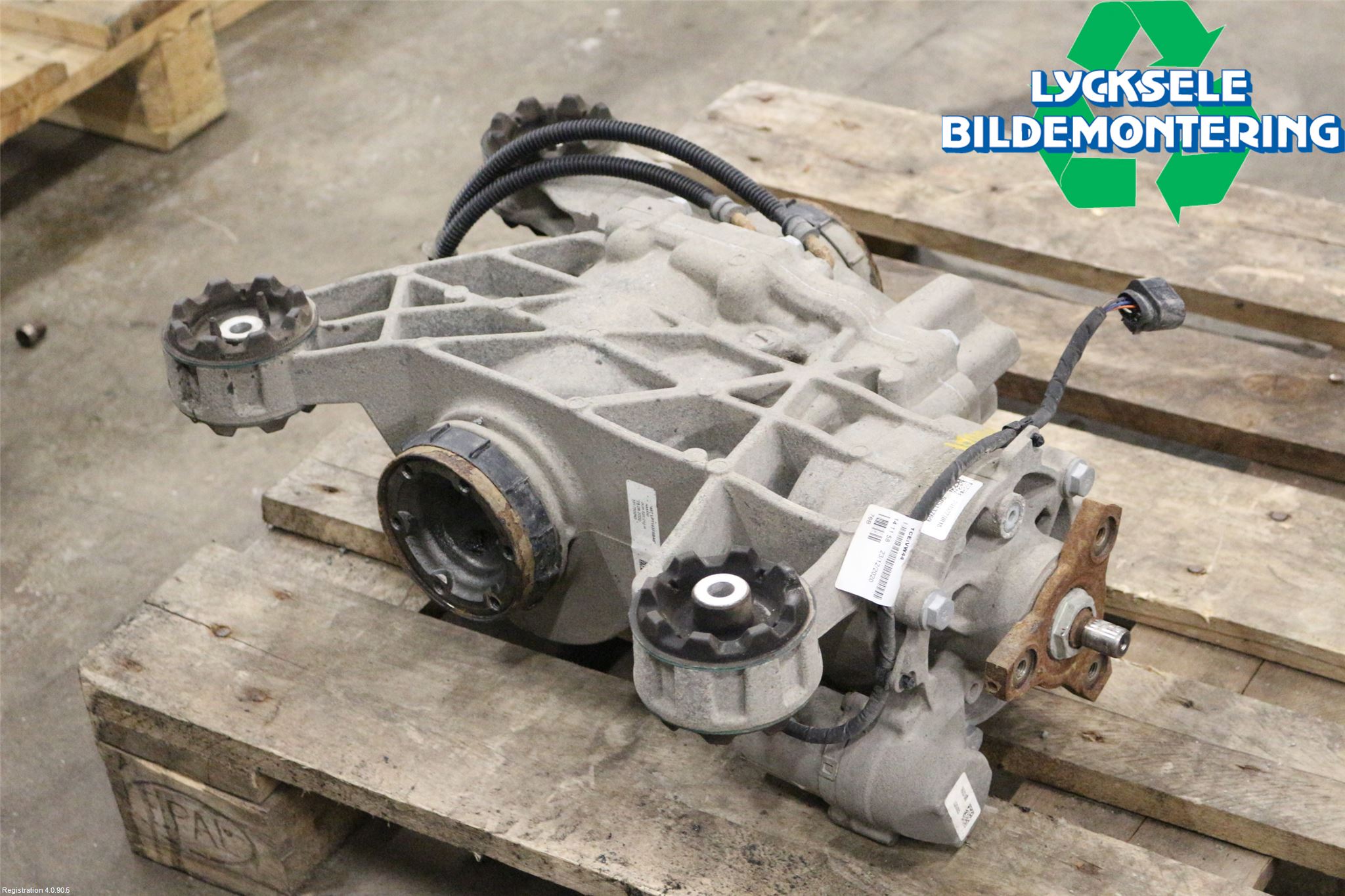 Volkswagen VW CADDY 21- Bakväxel-Diff